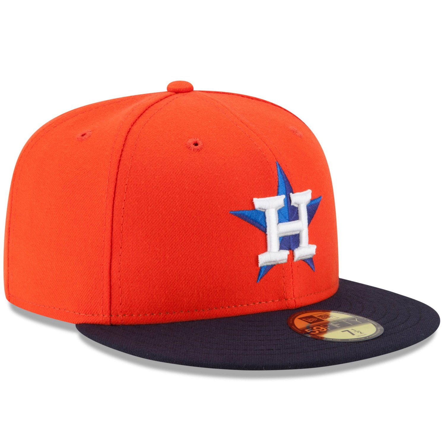New Era /Navy Houston Astros Alternate Authentic Collection On-Field 59FIFTY Fitted Hat - view number 3