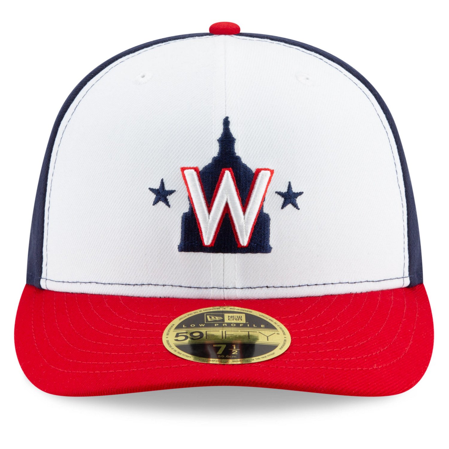 New Era /Navy Washington Nationals Alternate 2020 Authentic Collection On-Field Low Profile Fitted Hat