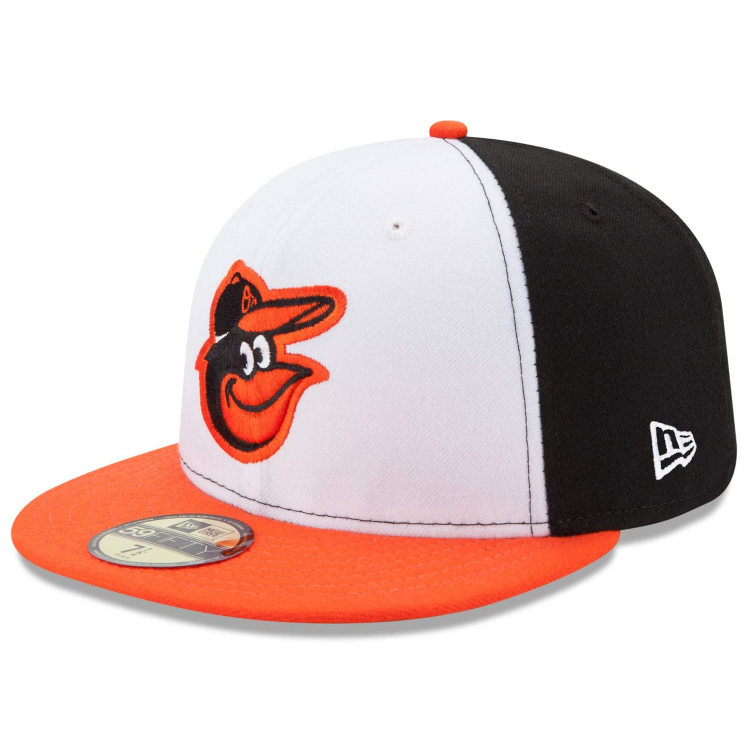 New Era /Orange Baltimore Orioles Home Authentic Collection On-Field 59FIFTY Fitted Hat                                          - view number 1