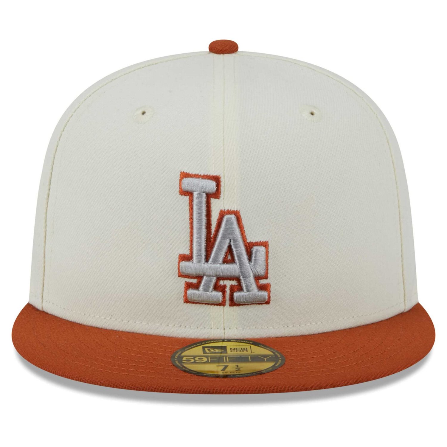 New Era /Orange Los Angeles Dodgers 59FIFTY Fitted Hat