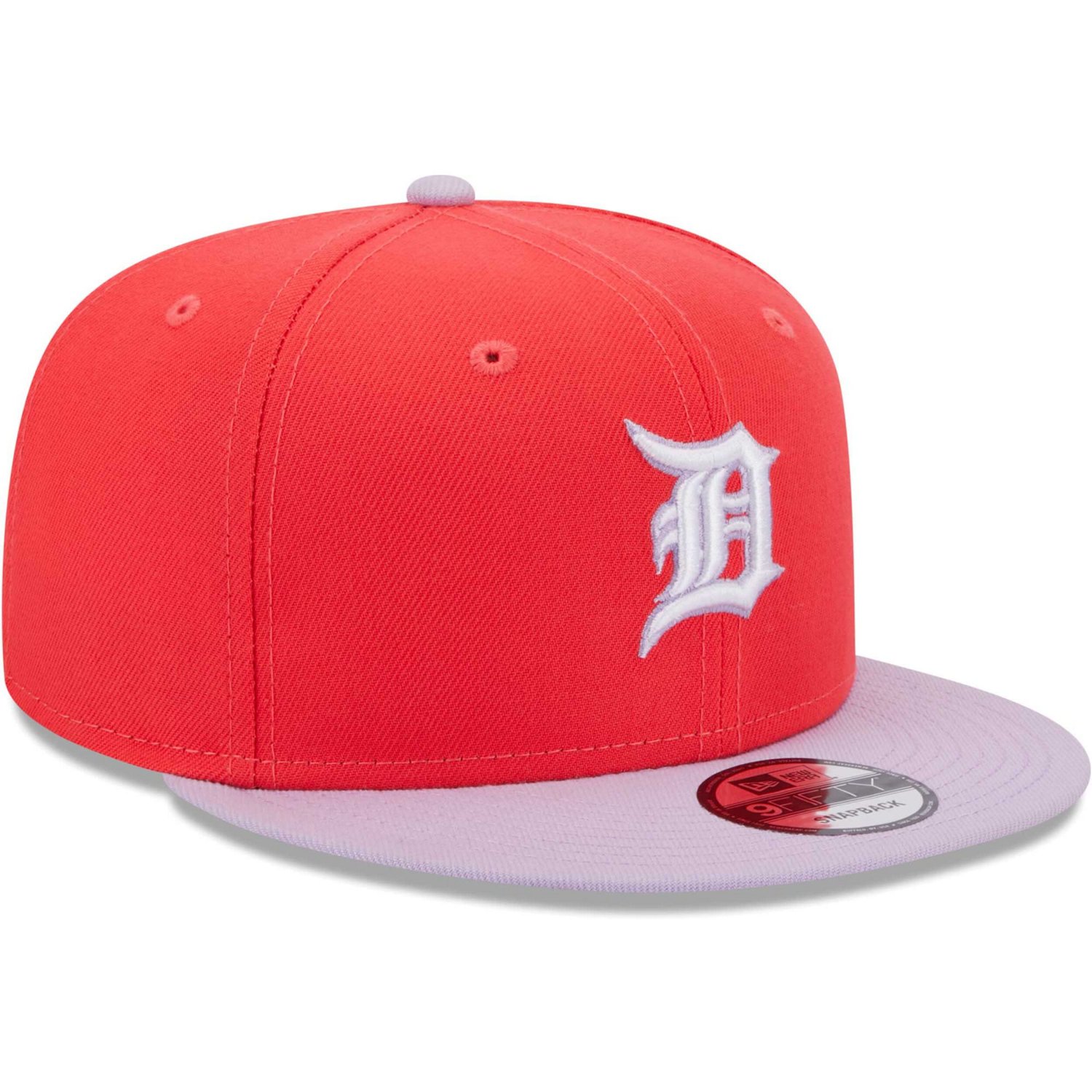 New Era /Purple Detroit Tigers Spring Basic Two-Tone 9FIFTY Snapback Hat                                                         - view number 3