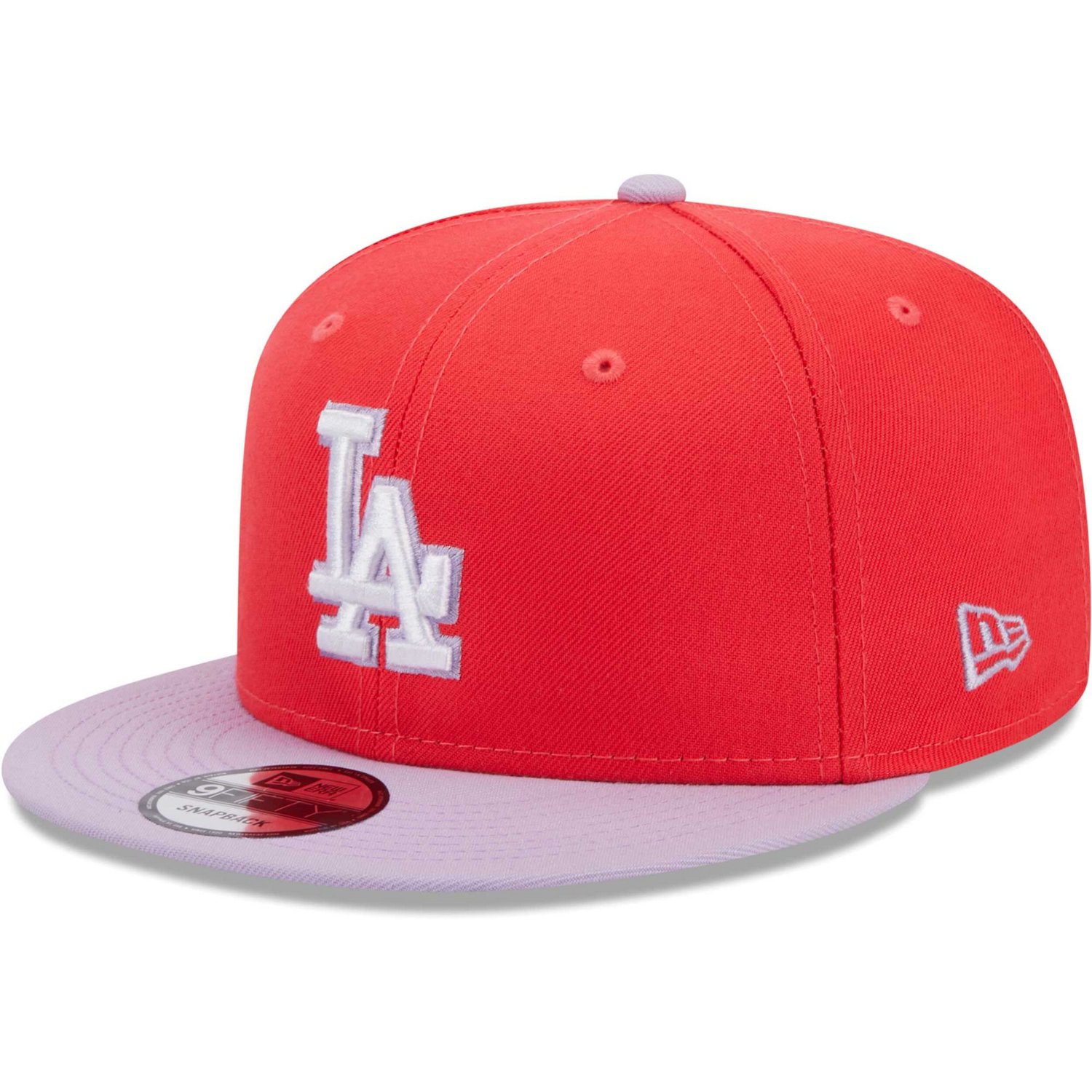 New Era /Purple Los Angeles Dodgers Spring Basic Two-Tone 9FIFTY Snapback Hat