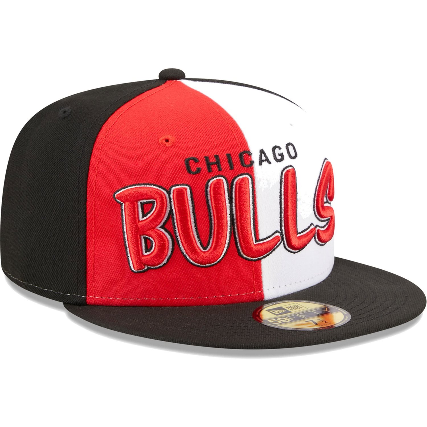 New Era /Red Chicago Bulls Pop Front 59FIFTY Fitted Hat