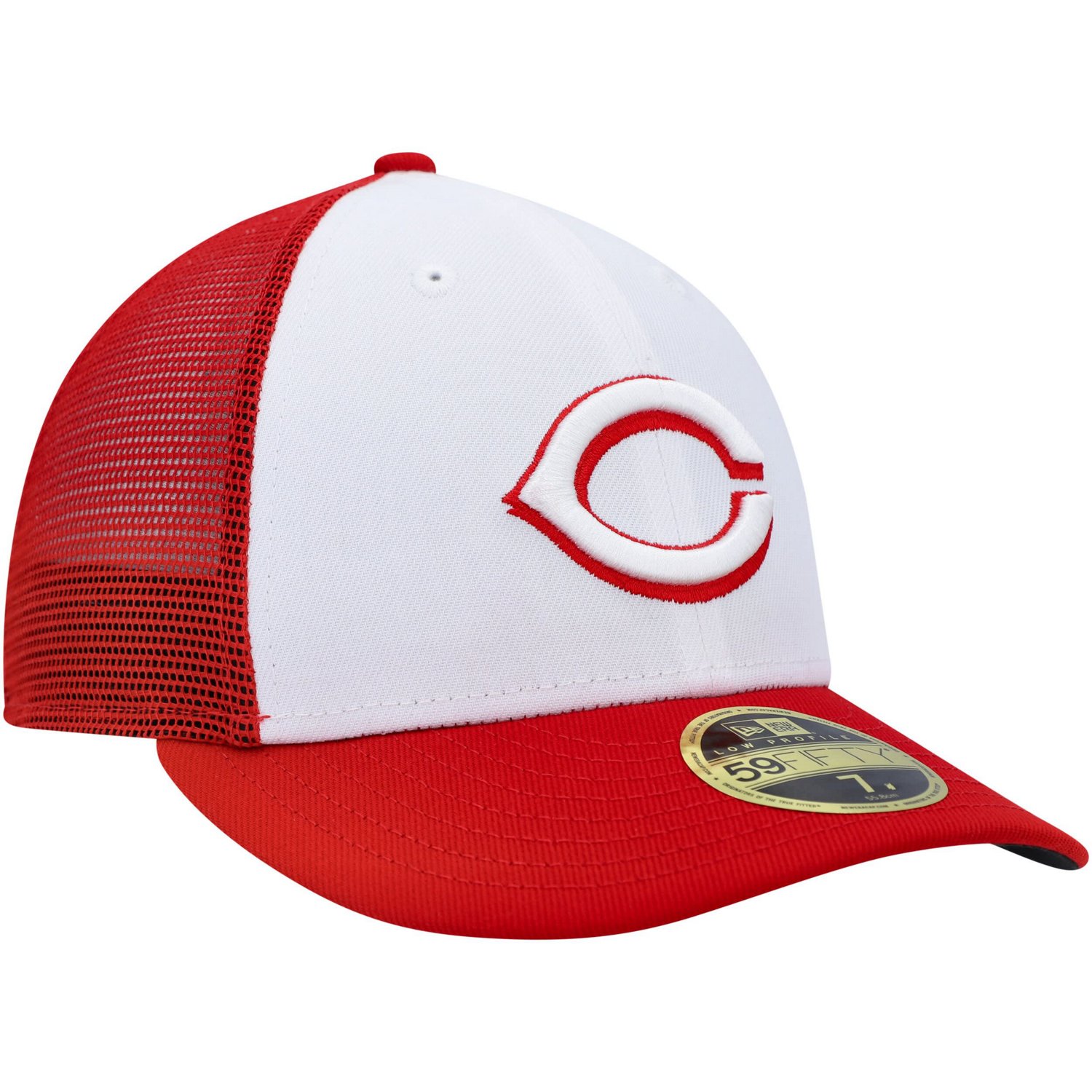 New Era /Red Cincinnati Reds 2023 On-Field Batting Practice Low Profile 59FIFTY Fitted Hat                                       - view number 3