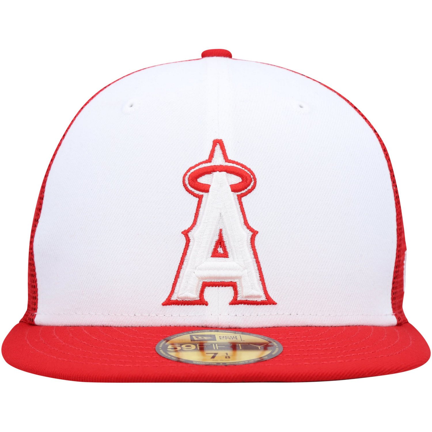 New Era /Red Los Angeles Angels 2023 On-Field Batting Practice 59FIFTY Fitted Hat                                                - view number 2
