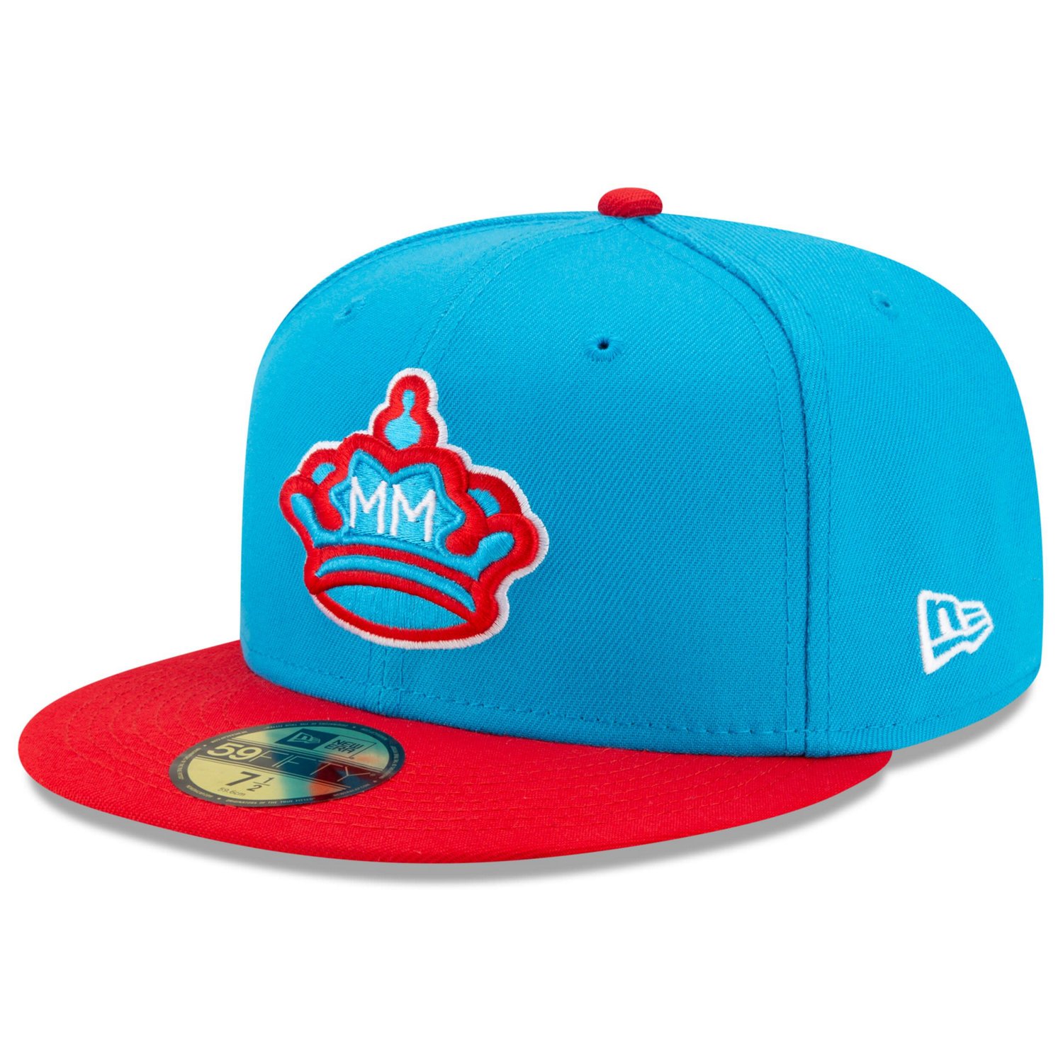 New Era /Red Miami Marlins 2021 City Connect 59FIFTY Fitted Hat                                                                  - view number 3