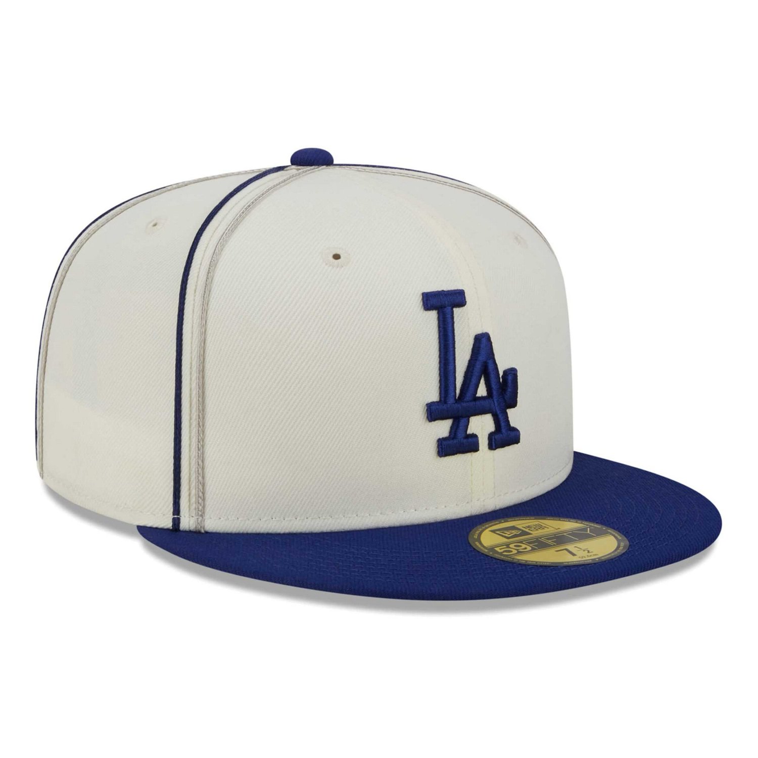 New Era /Royal Los Angeles Dodgers Chrome Sutash 59FIFTY Fitted Hat - view number 3