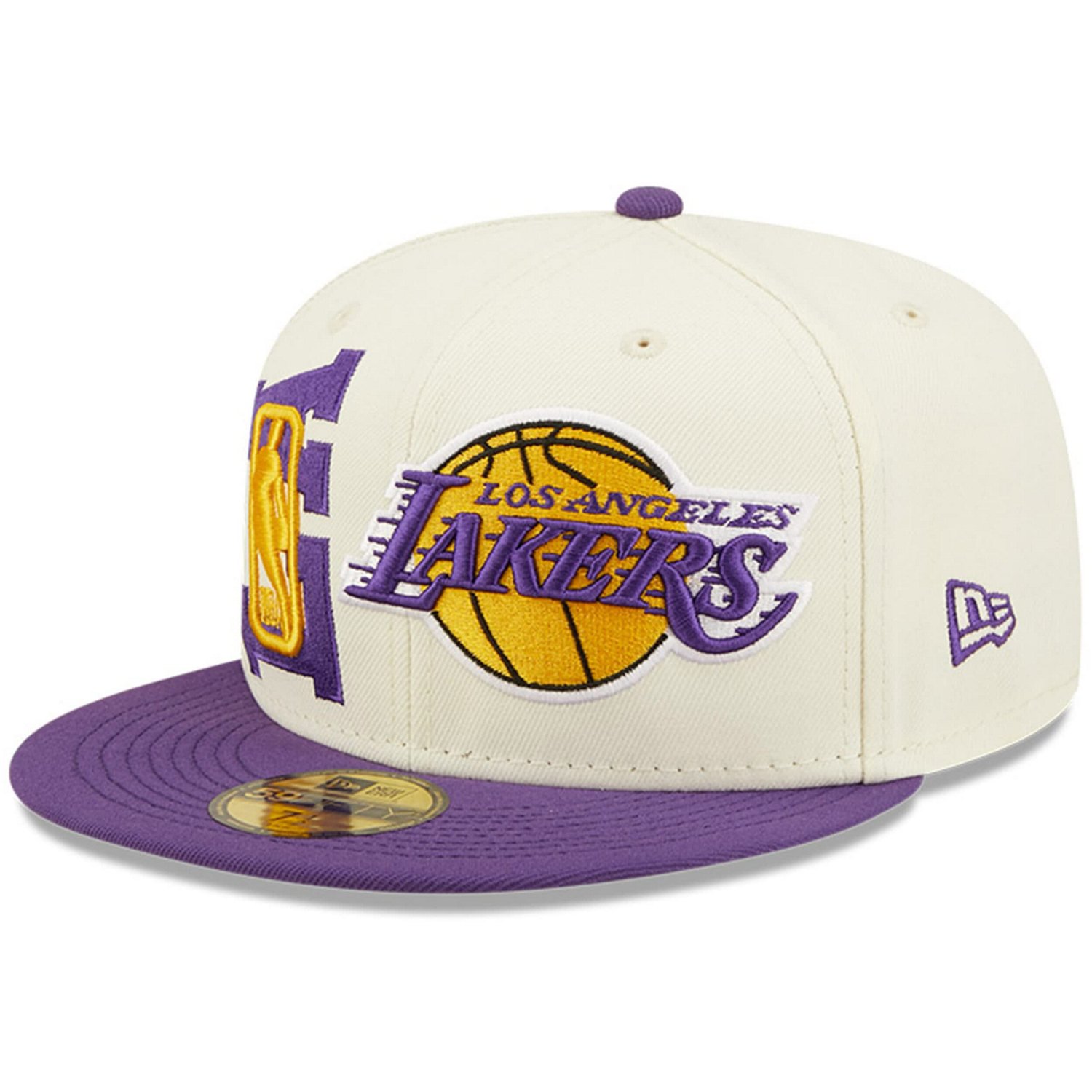 New Era /White Los Angeles Lakers 2022 NBA Draft 59FIFTY Fitted Hat
