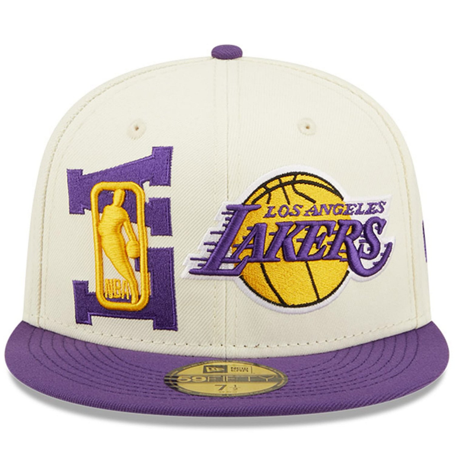 New Era /White Los Angeles Lakers 2022 NBA Draft 59FIFTY Fitted Hat