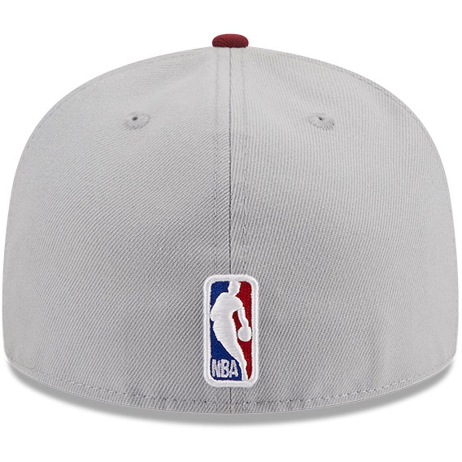 New Era /Wine Cleveland Cavaliers Tip-Off Two-Tone 59FIFTY Fitted Hat - view number 4
