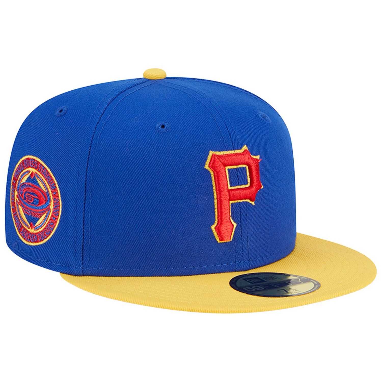 New Era /Yellow Pittsburgh Pirates Empire 59FIFTY Fitted Hat                                                                     - view number 1