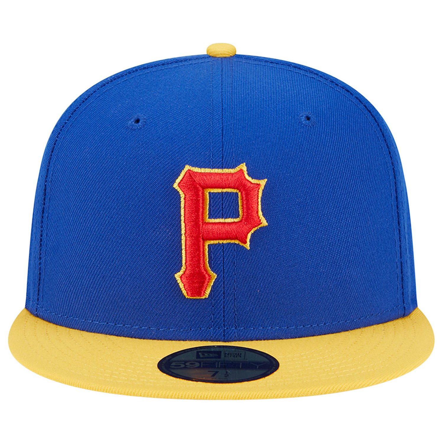 New Era /Yellow Pittsburgh Pirates Empire 59FIFTY Fitted Hat                                                                     - view number 2