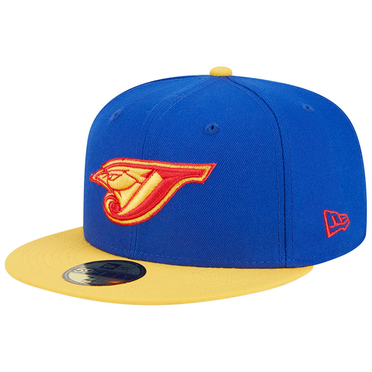 New Era /Yellow Toronto Blue Jays Empire 59FIFTY Fitted Hat                                                                      - view number 3