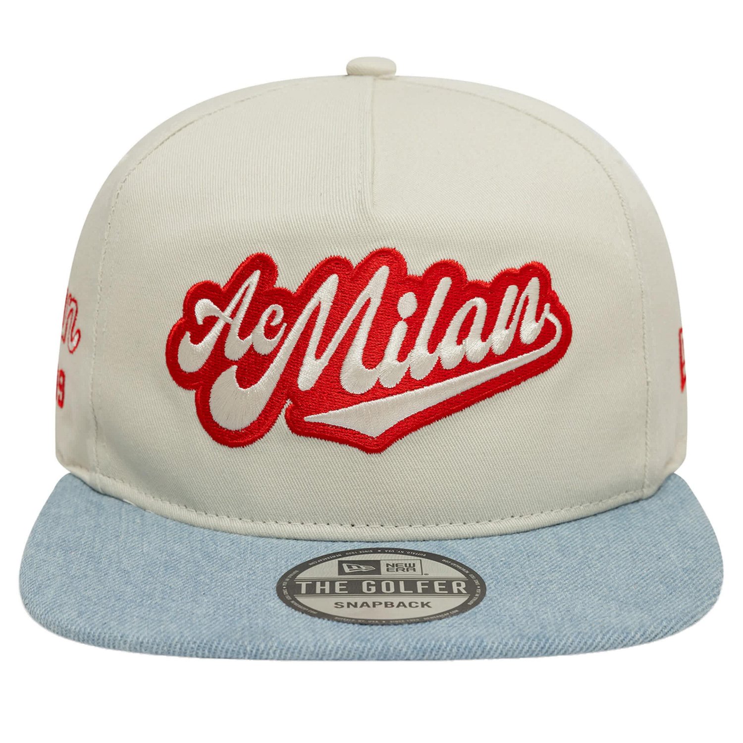 New Era AC Milan Denim Golfer Snapback Hat