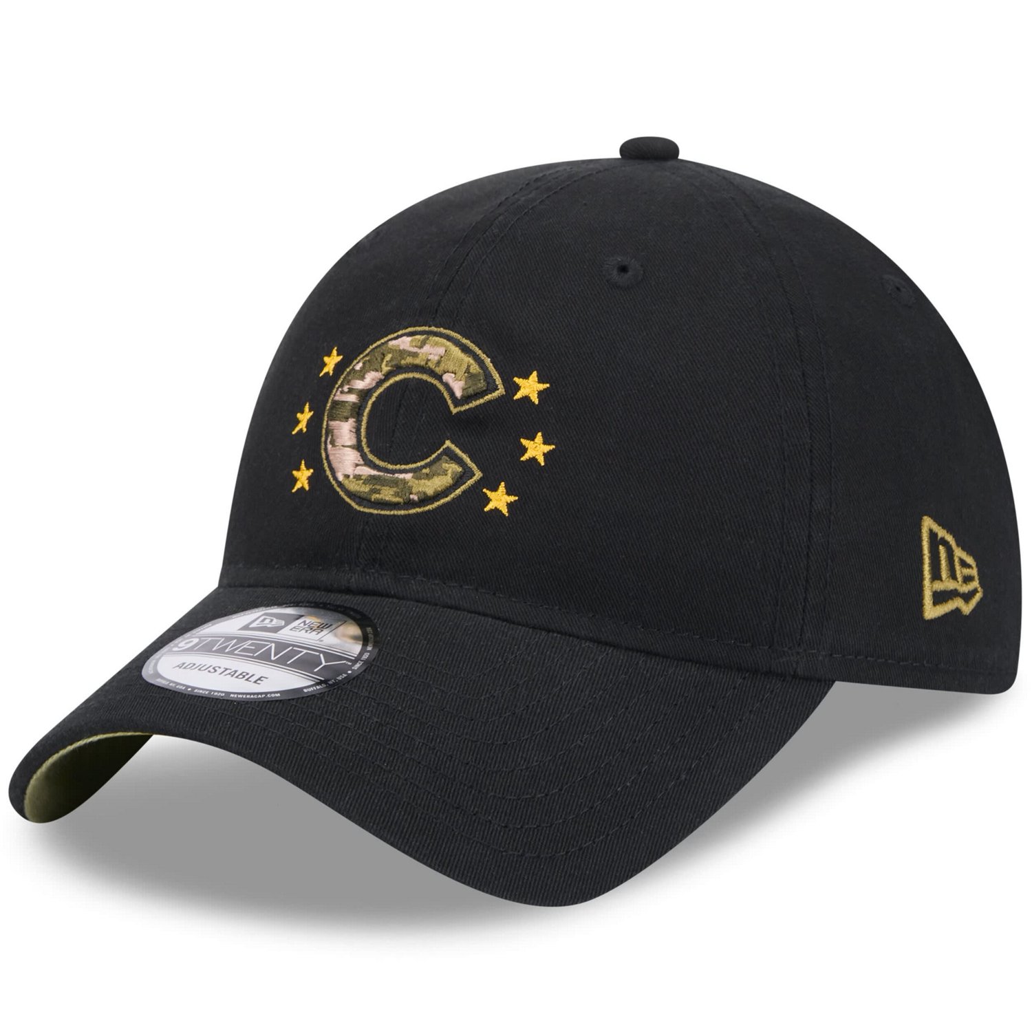 New Era Adult Cubs 2024 Armed Forces 9TWENTY Adjustable Cap                                                                      - view number 3