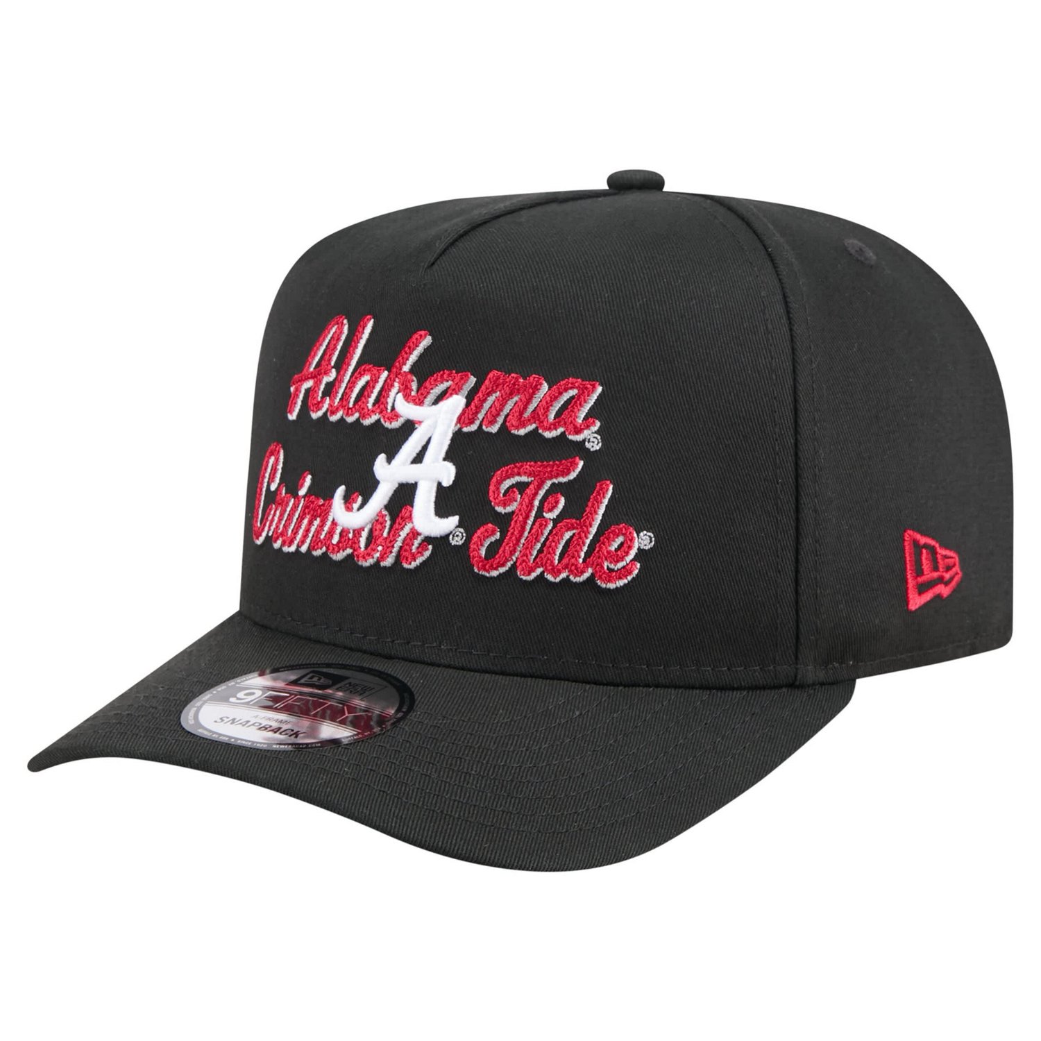 New Era Alabama Crimson Tide Vintage Chainstitch 9FIFTY A-Frame Snapback Hat