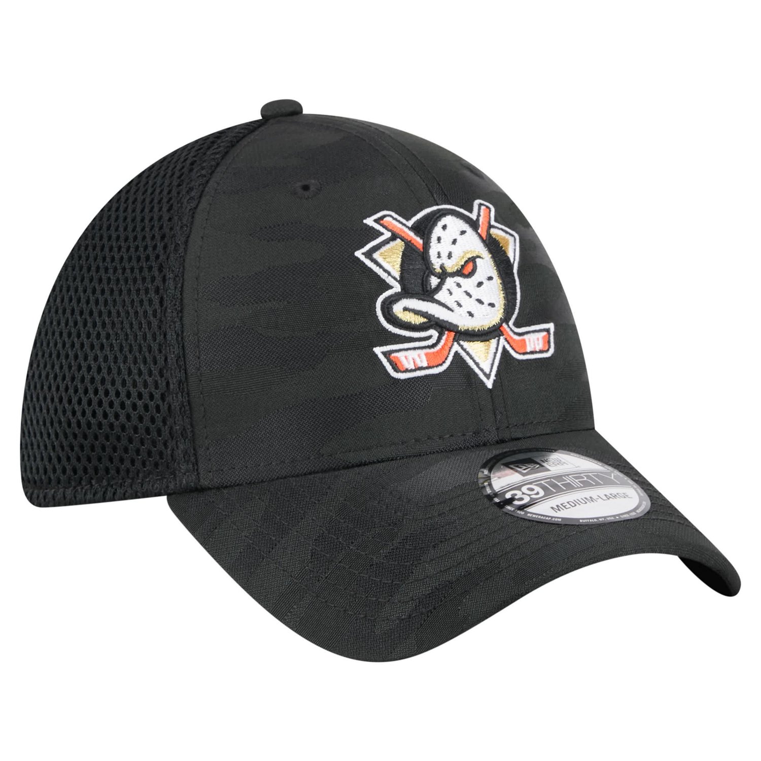 New Era Anaheim Ducks Active Subtle Camo 39THIRTY Flex Hat - view number 3