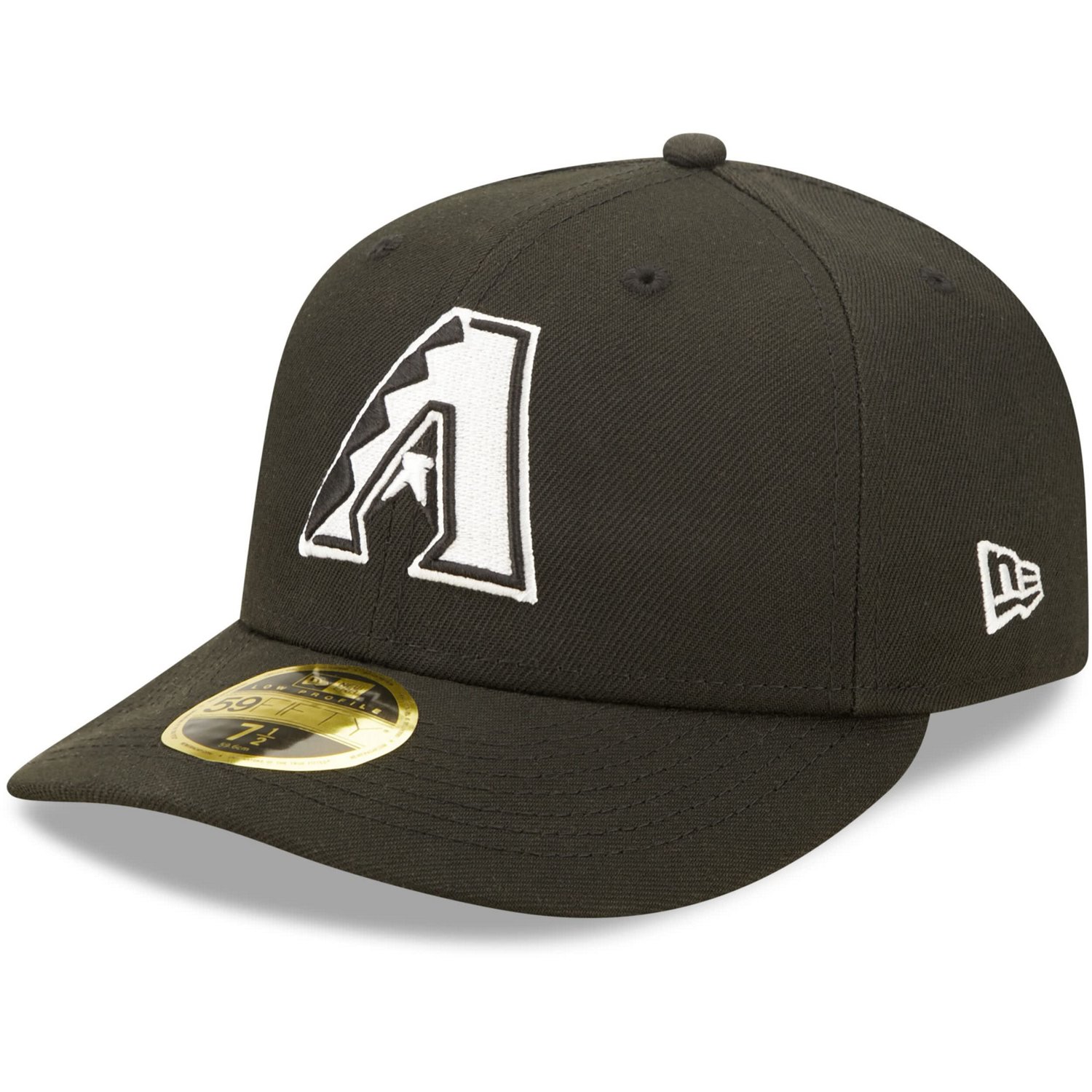 New Era Arizona Diamondbacks  White Low Profile 59FIFTY Fitted Hat