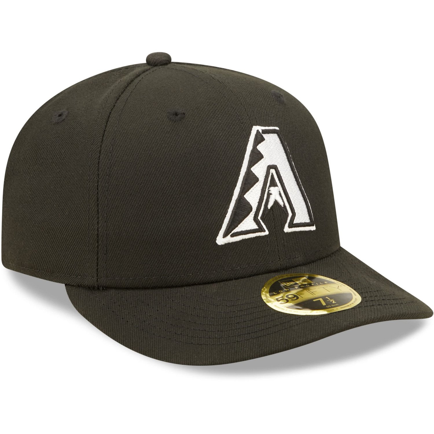 New Era Arizona Diamondbacks  White Low Profile 59FIFTY Fitted Hat - view number 3
