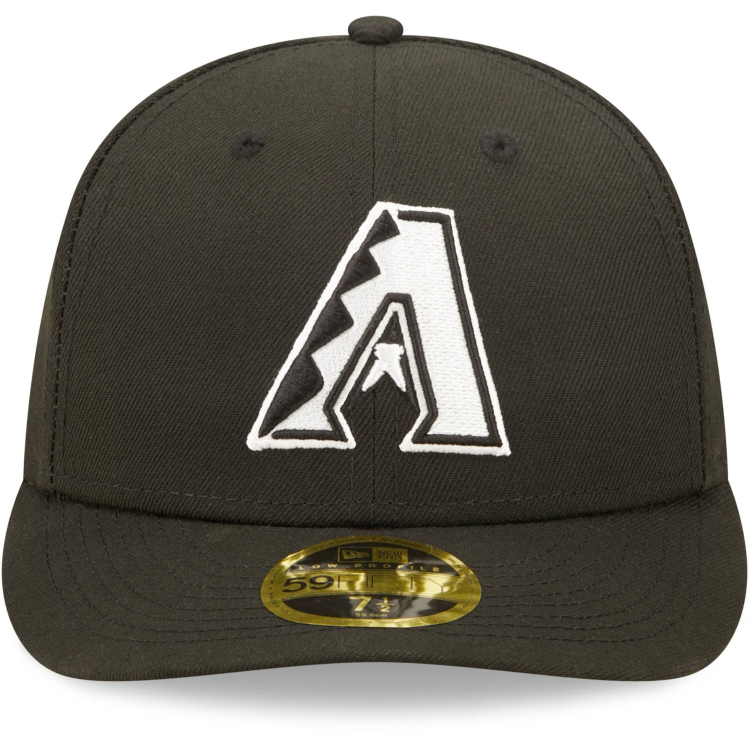 New Era Arizona Diamondbacks  White Low Profile 59FIFTY Fitted Hat - view number 2