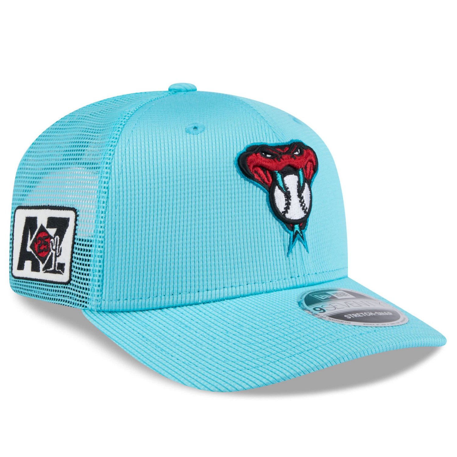 New Era Arizona Diamondbacks 2025 Spring Training 9SEVENTY Stretch-Snap Trucker Hat                                              - view number 3