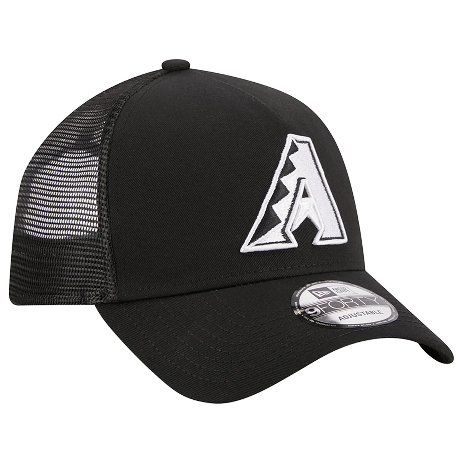 New Era Arizona Diamondbacks A-Frame 9FORTY Trucker Adjustable Hat - view number 3