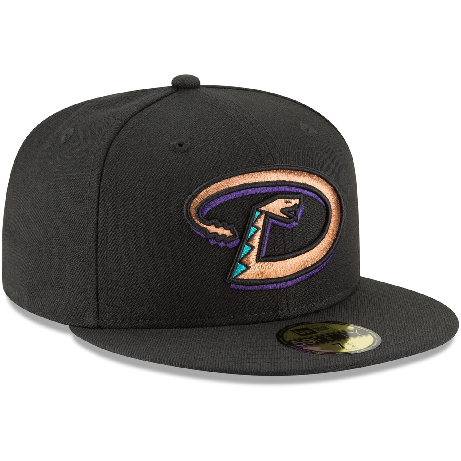 New Era Arizona Diamondbacks Cooperstown Collection Wool 59FIFTY Fitted Hat - view number 3