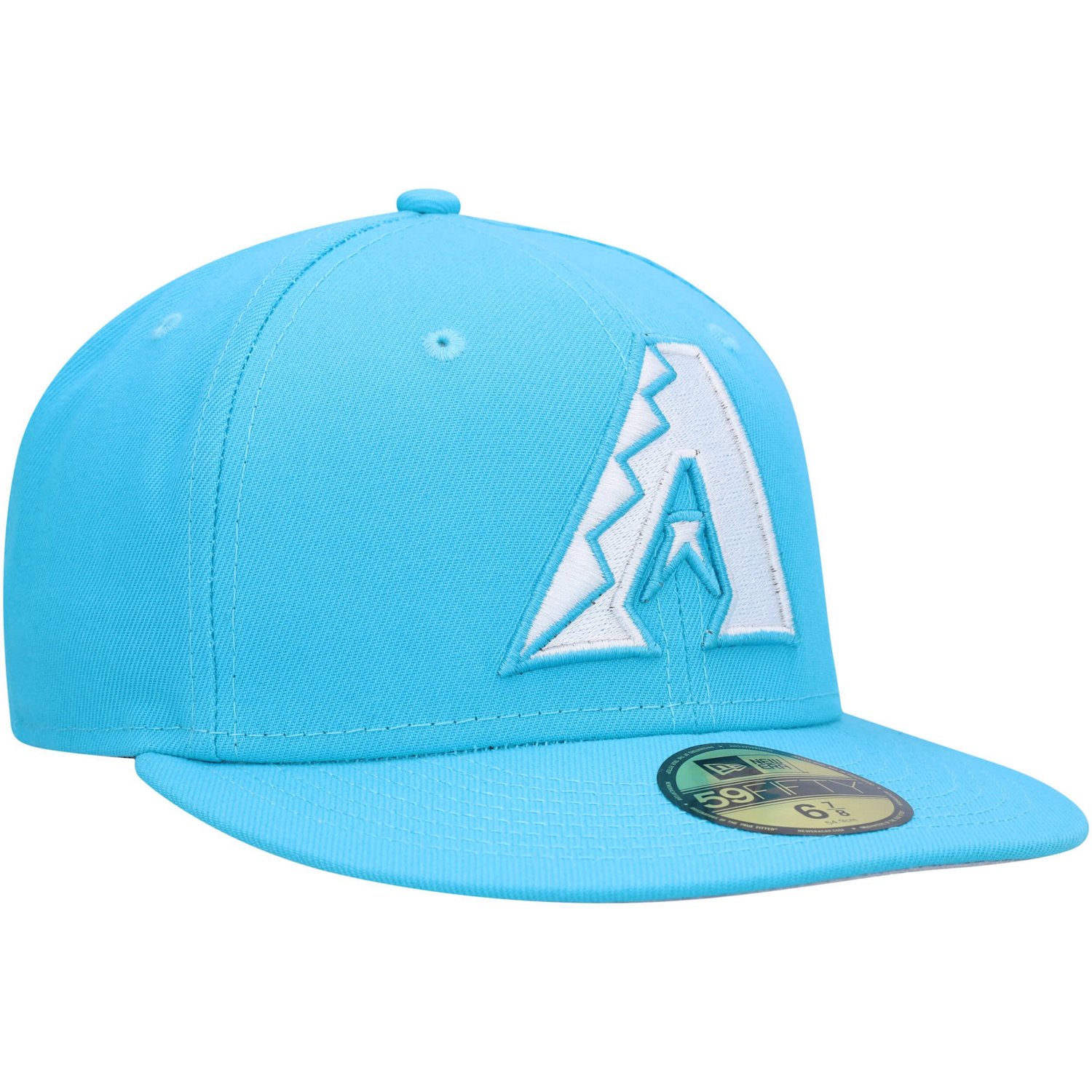 New Era Arizona Diamondbacks Vice Highlighter Logo 59FIFTY Fitted Hat - view number 3