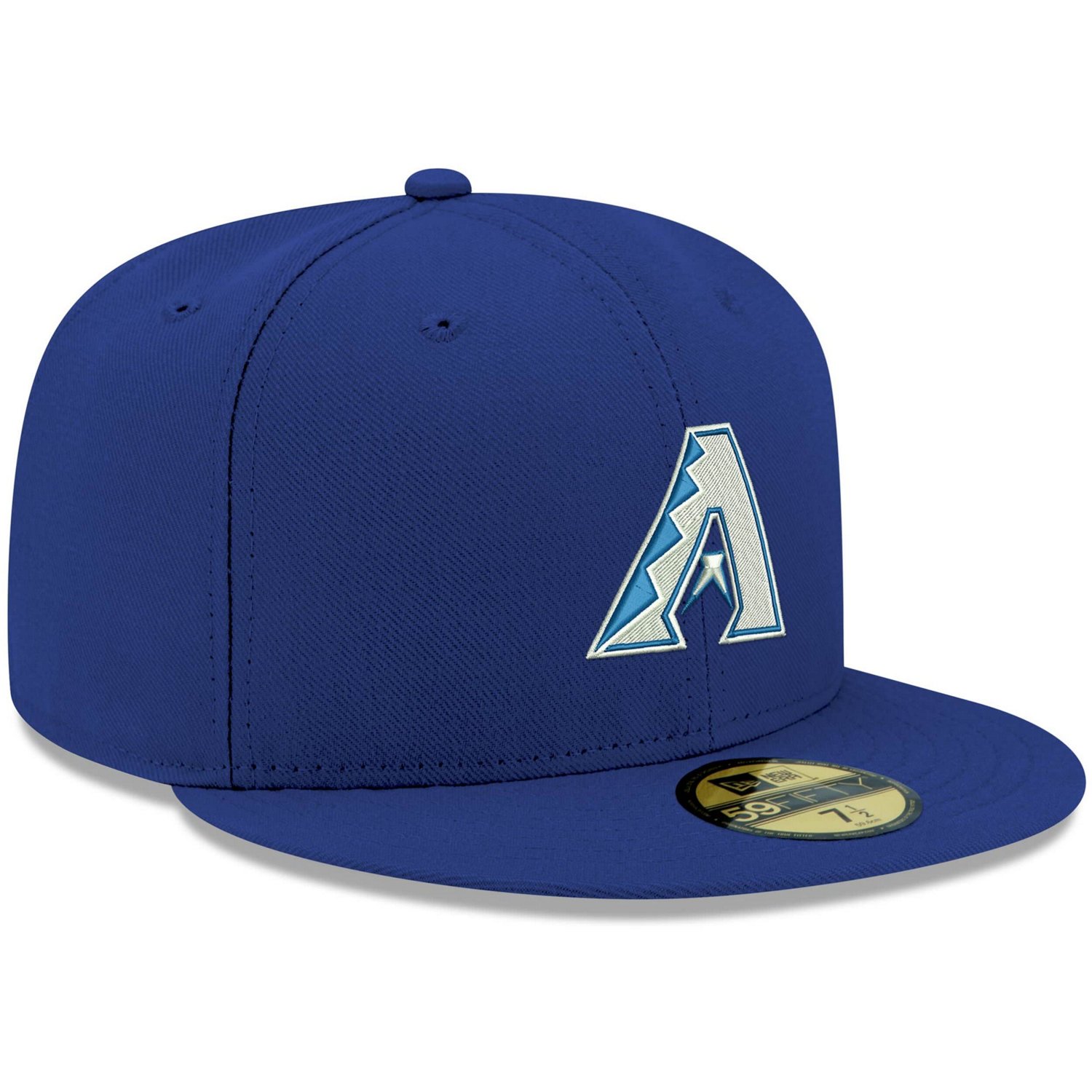 New Era Arizona Diamondbacks White Logo 59FIFTY Fitted Hat                                                                       - view number 3