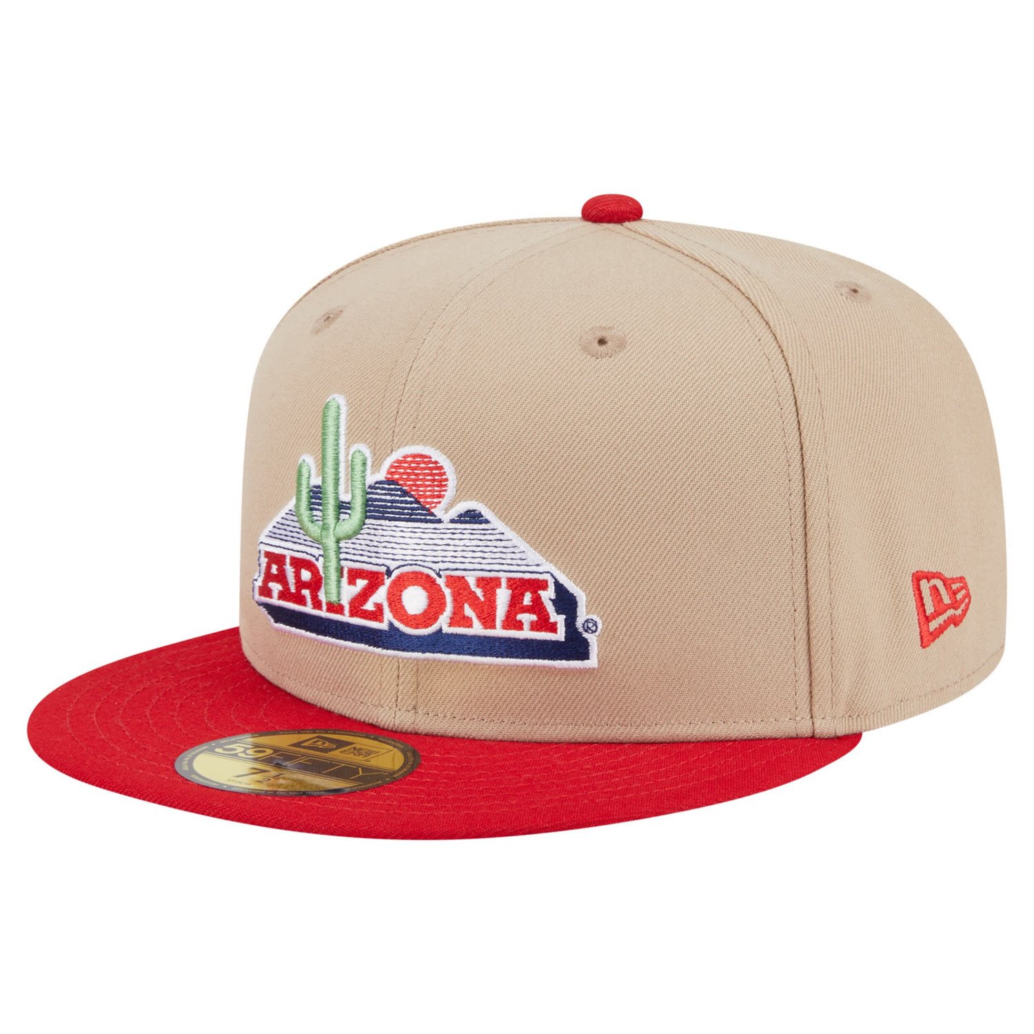 New Era Arizona Wildcats Throwback Two-Tone 59FIFTY Fitted Hat