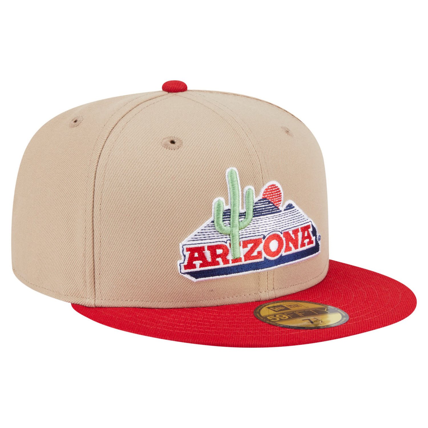 New Era Arizona Wildcats Throwback Two-Tone 59FIFTY Fitted Hat - view number 3