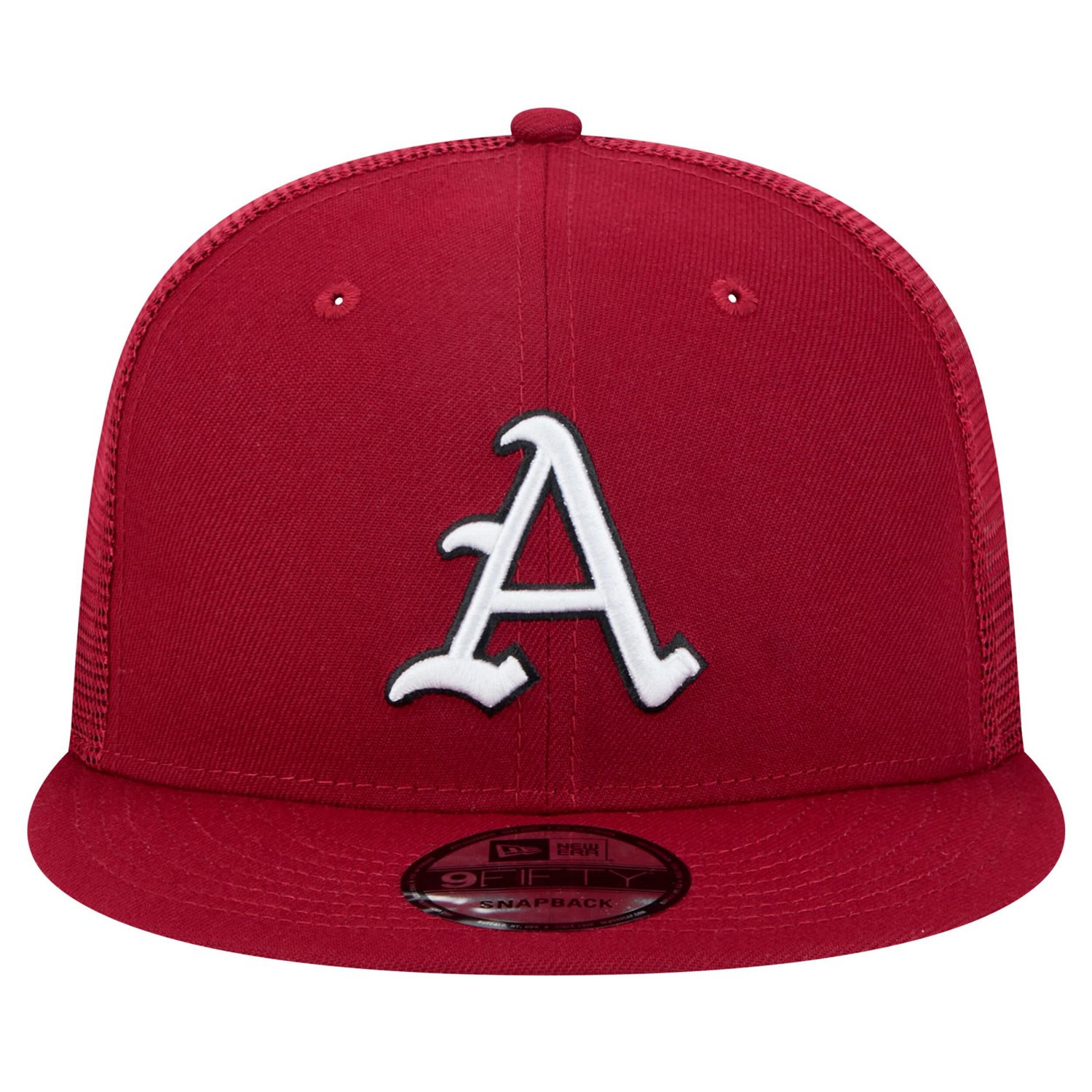 New Era Arkansas Razorbacks 9FIFTY Trucker Snapback Hat                                                                          - view number 2