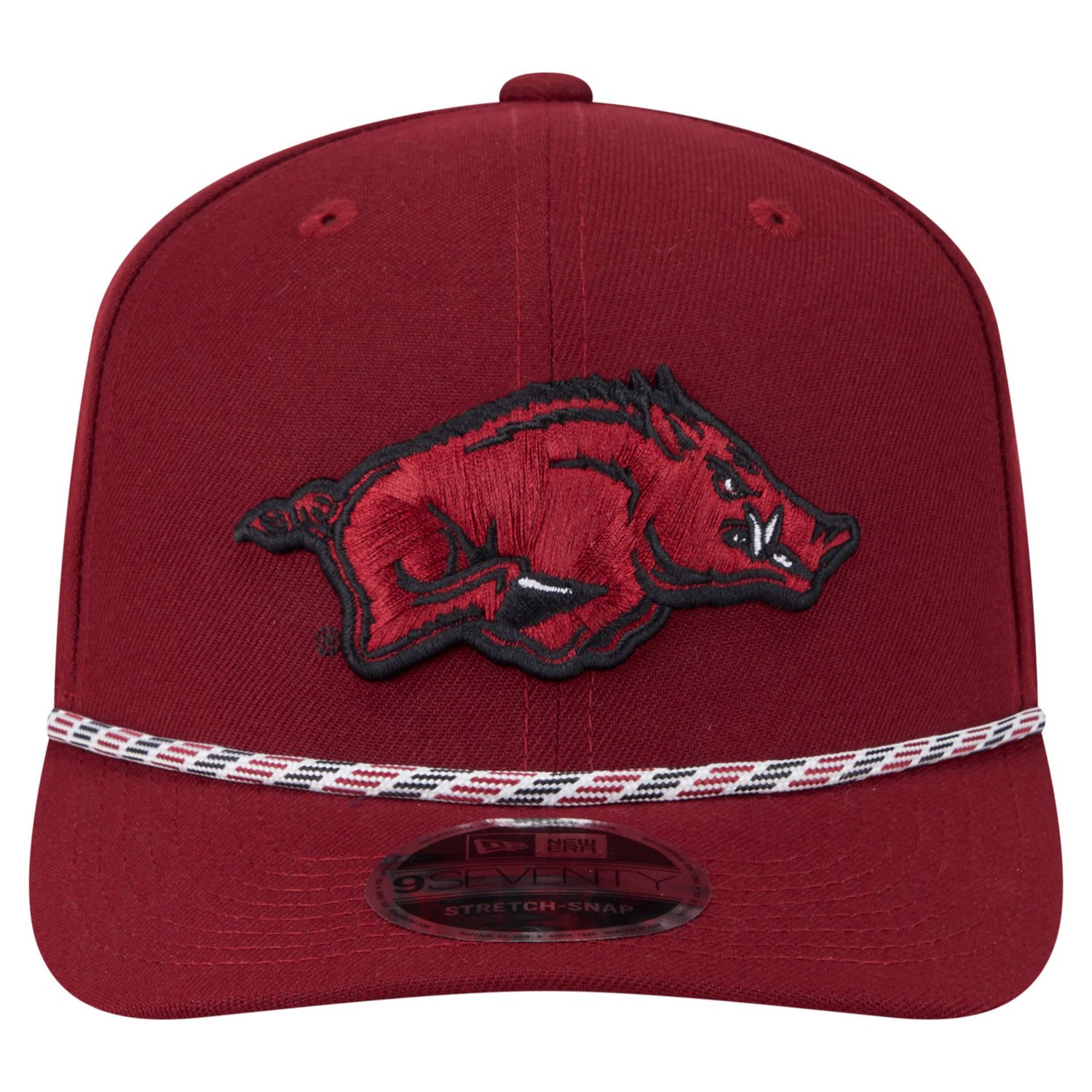 New Era Arkansas Razorbacks Game Day Multi-Rope 9SEVENTY Stretch-Snap Hat