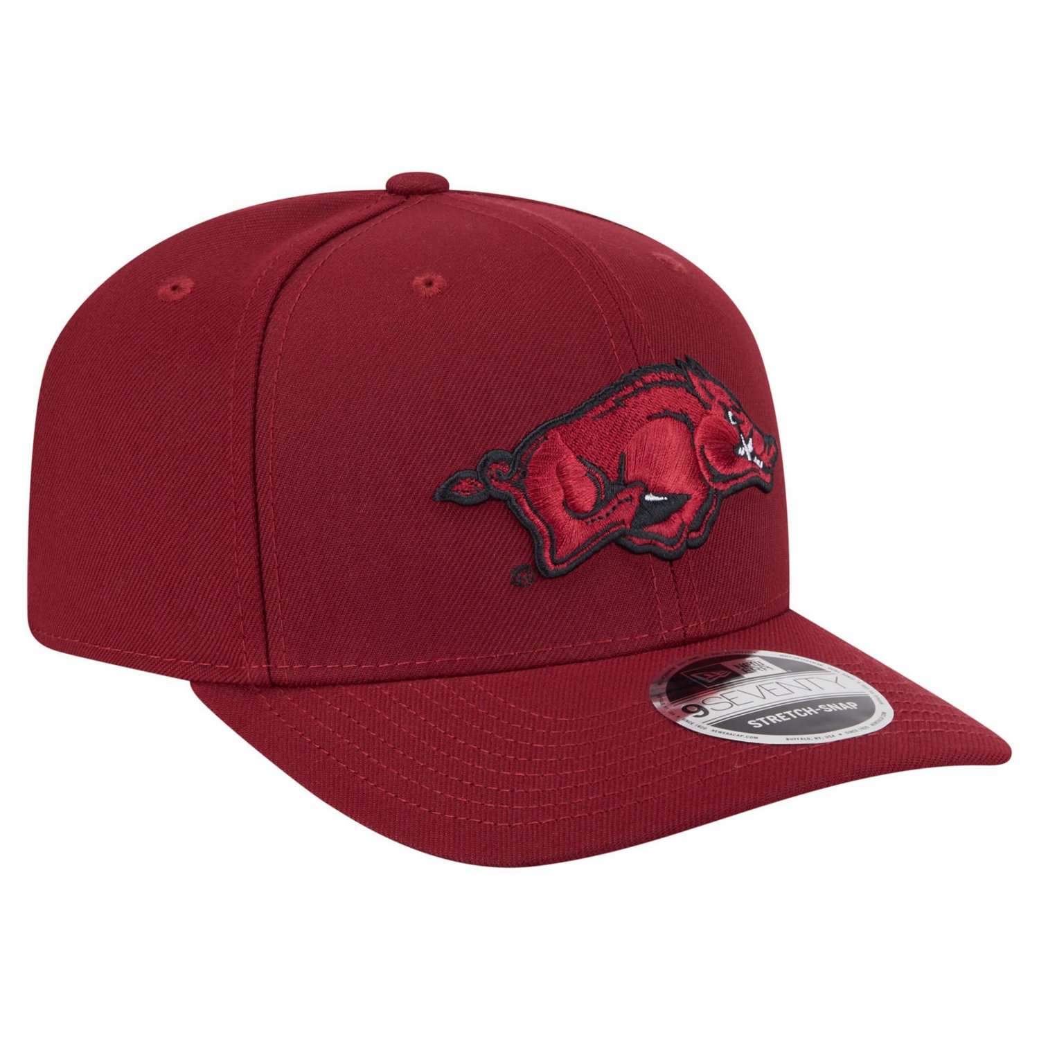 New Era Arkansas Razorbacks Team Collective 9SEVENTY Stretch-Snap Adjustable Hat - view number 3