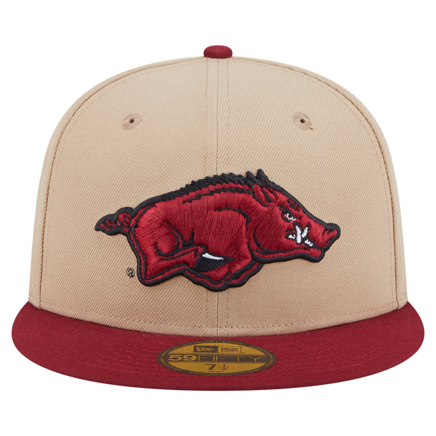 New Era Arkansas Razorbacks Two-Tone 59FIFTY Fitted Hat - view number 2