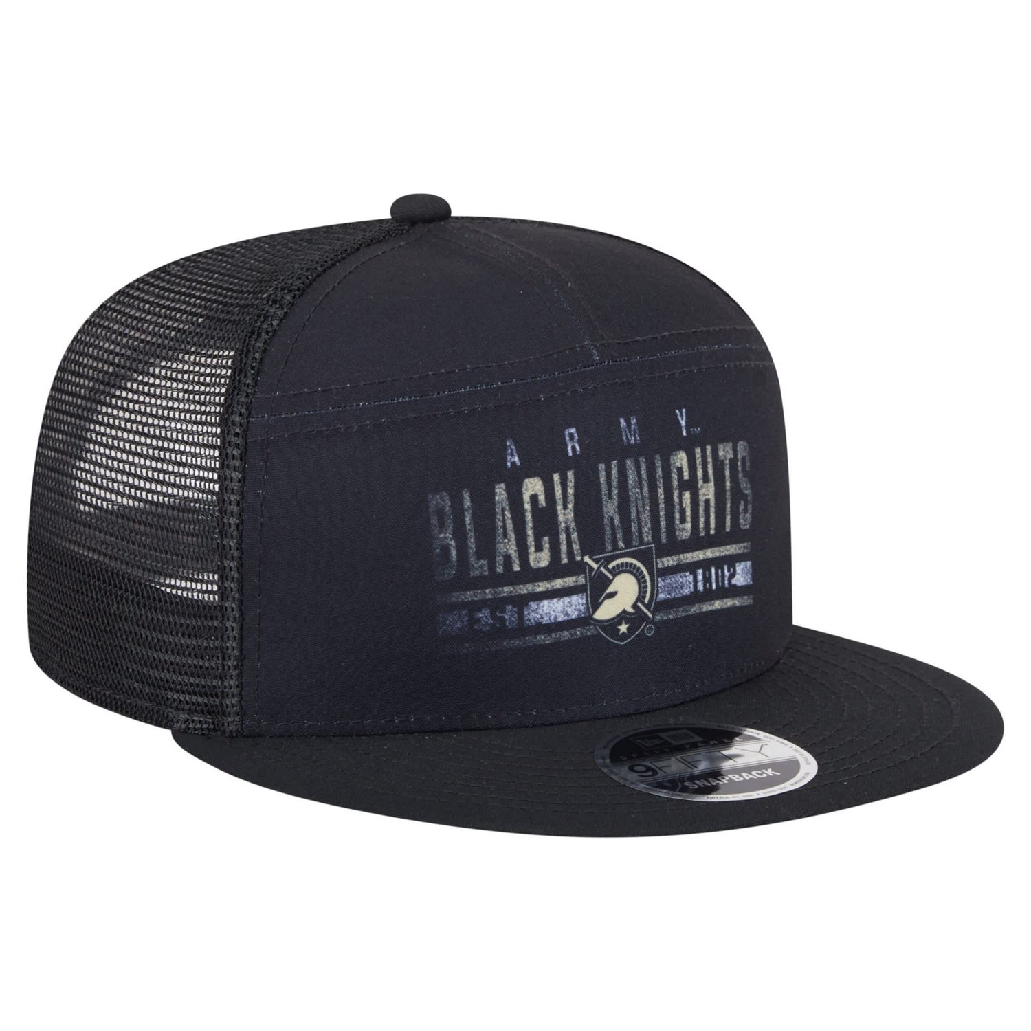 New Era Army Knights Split Panel 9FIFTY Snapback Trucker Hat - view number 3