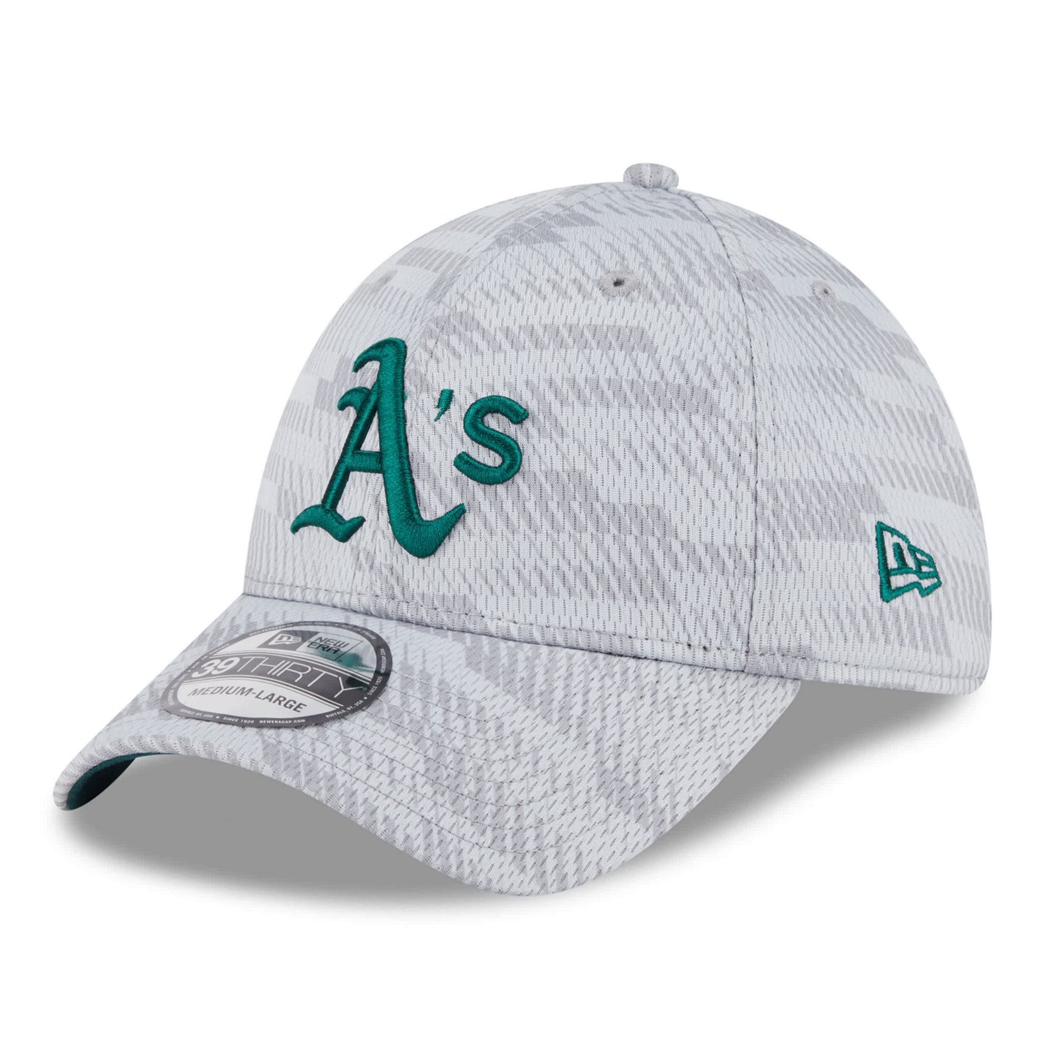 New Era Athletics 2025 MLB Clubhouse 39THIRTY Flex Hat - view number 3