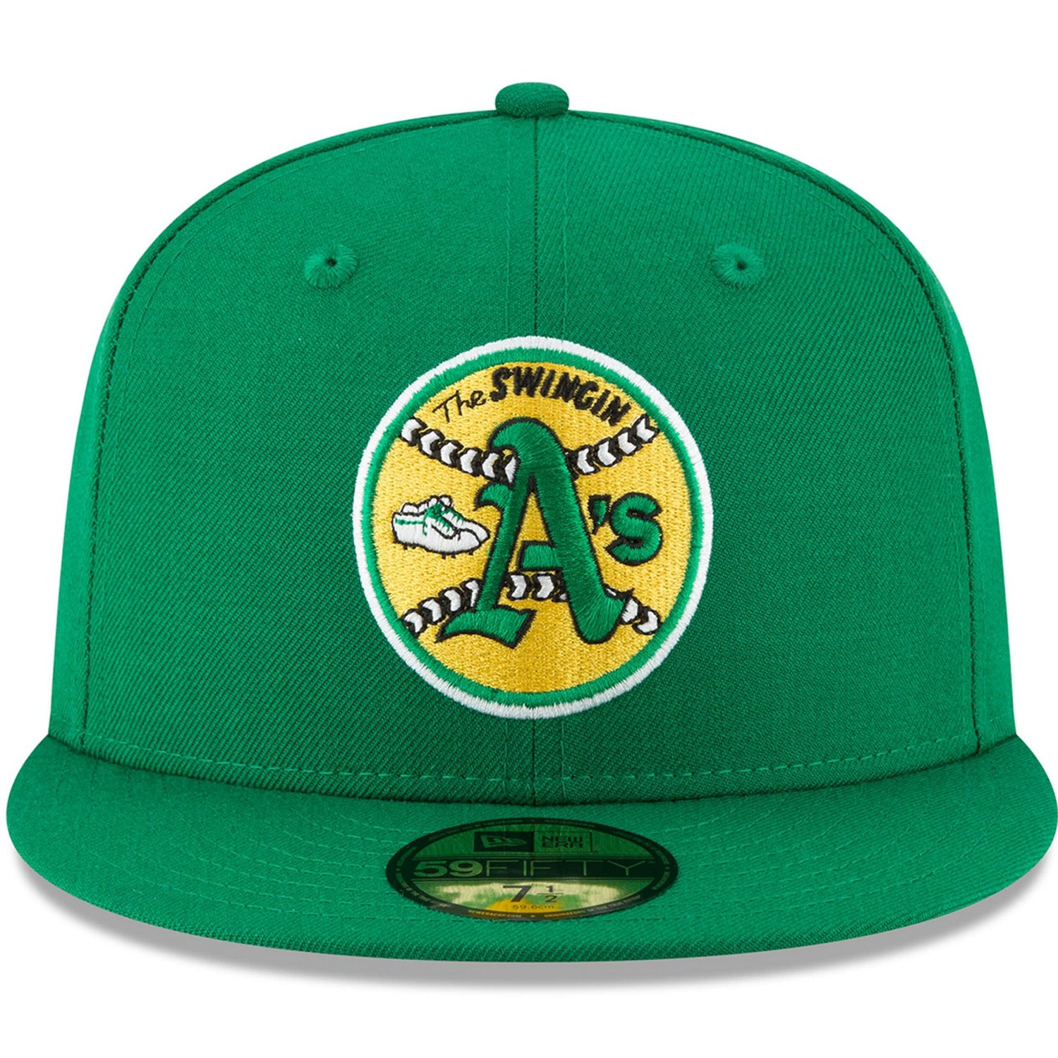 New Era Athletics Cooperstown Collection Wool 59FIFTY Fitted Hat - view number 2