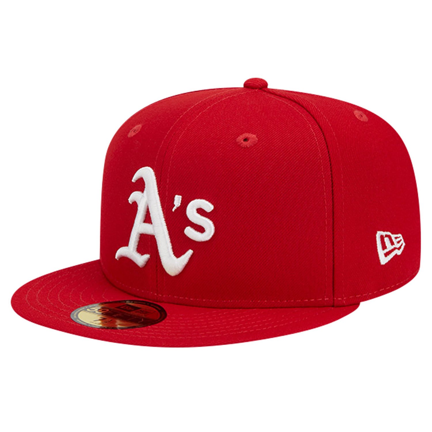 New Era Athletics Logo 59FIFTY Fitted Hat - view number 3