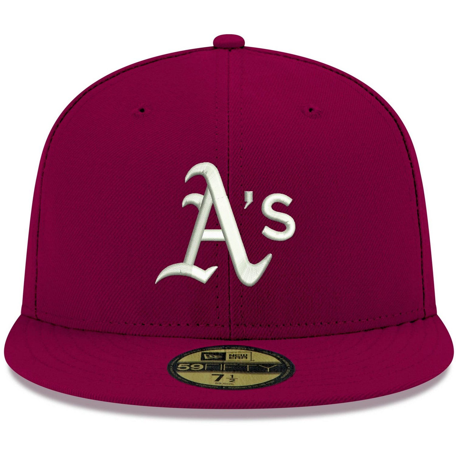 New Era Athletics Logo 59FIFTY Fitted Hat - view number 2