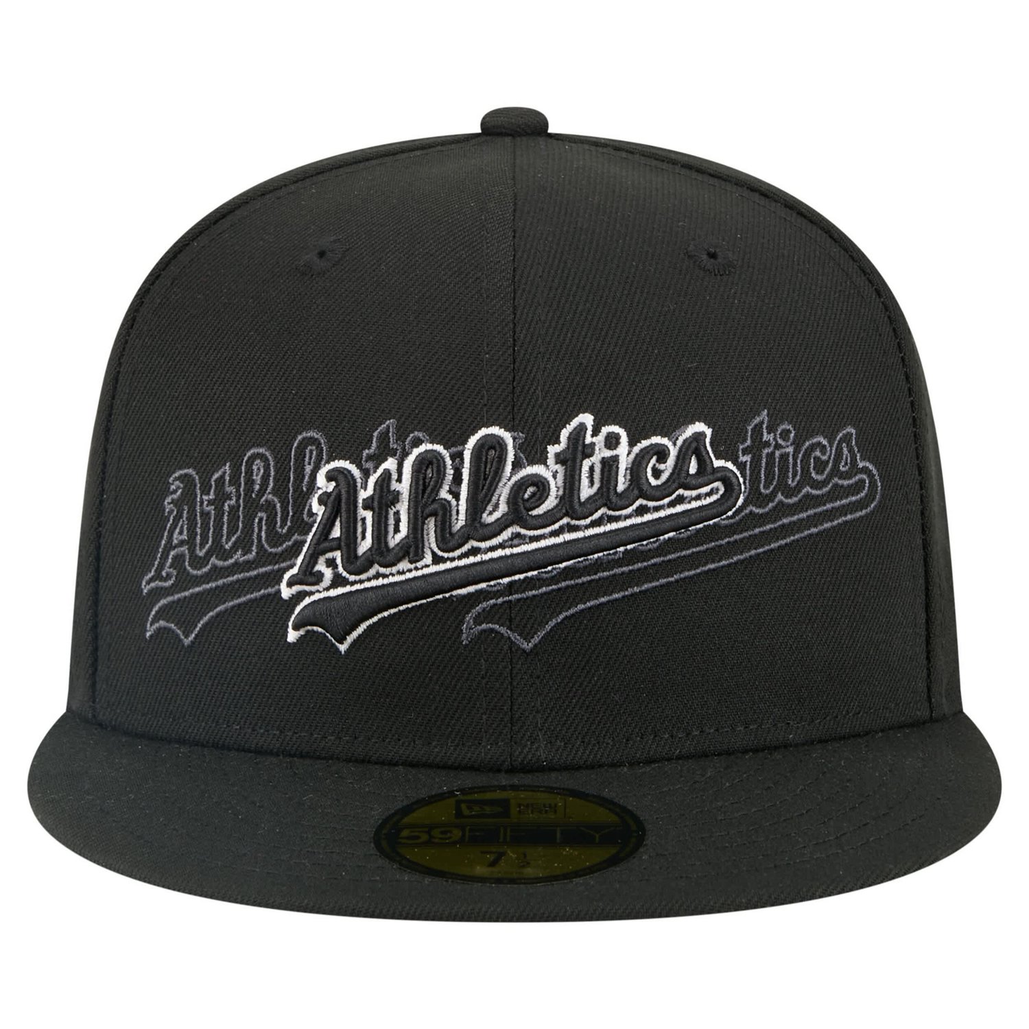 New Era Athletics Tri-Hit 59FIFTY Fitted Hat - view number 2