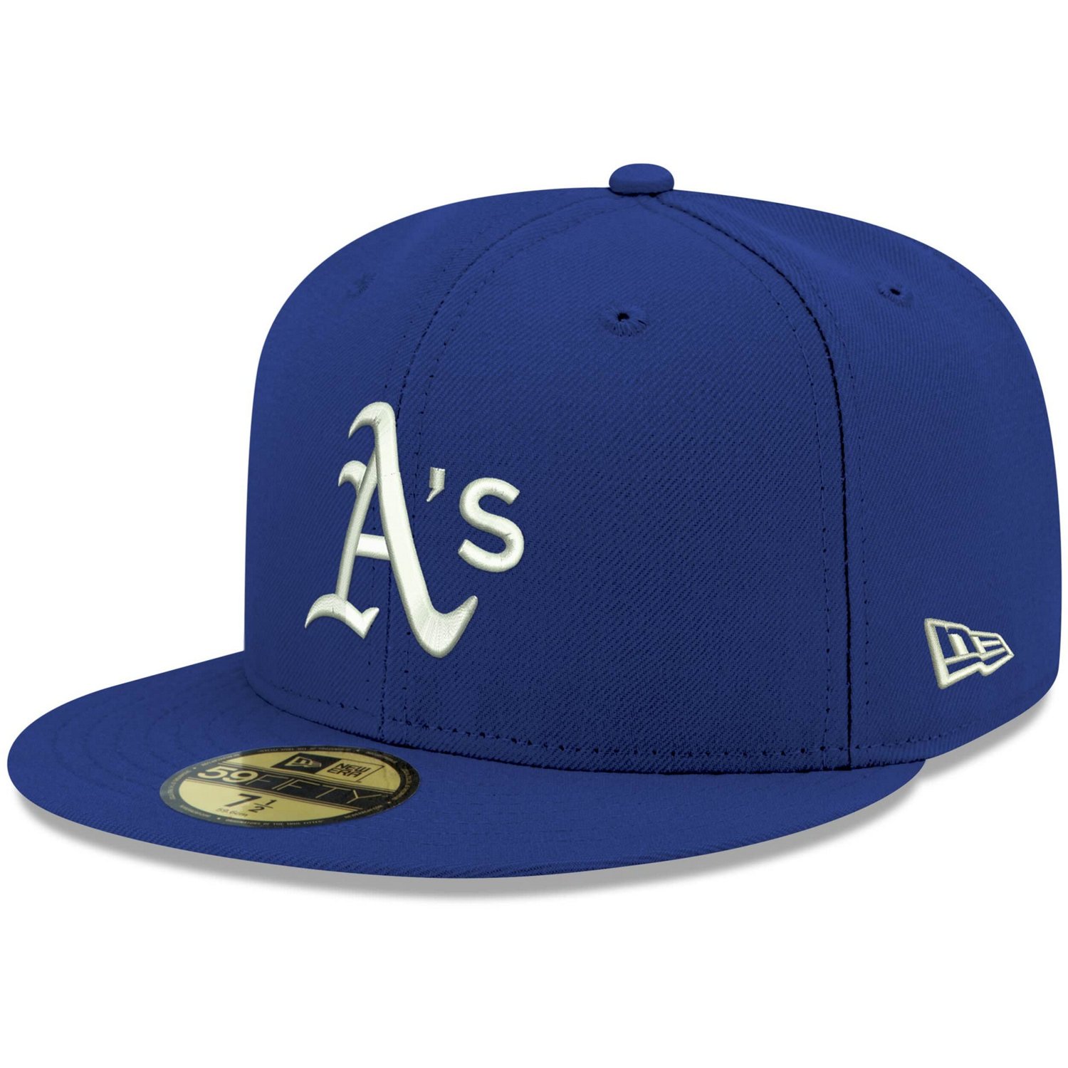 New Era Athletics White Logo 59FIFTY Fitted Hat