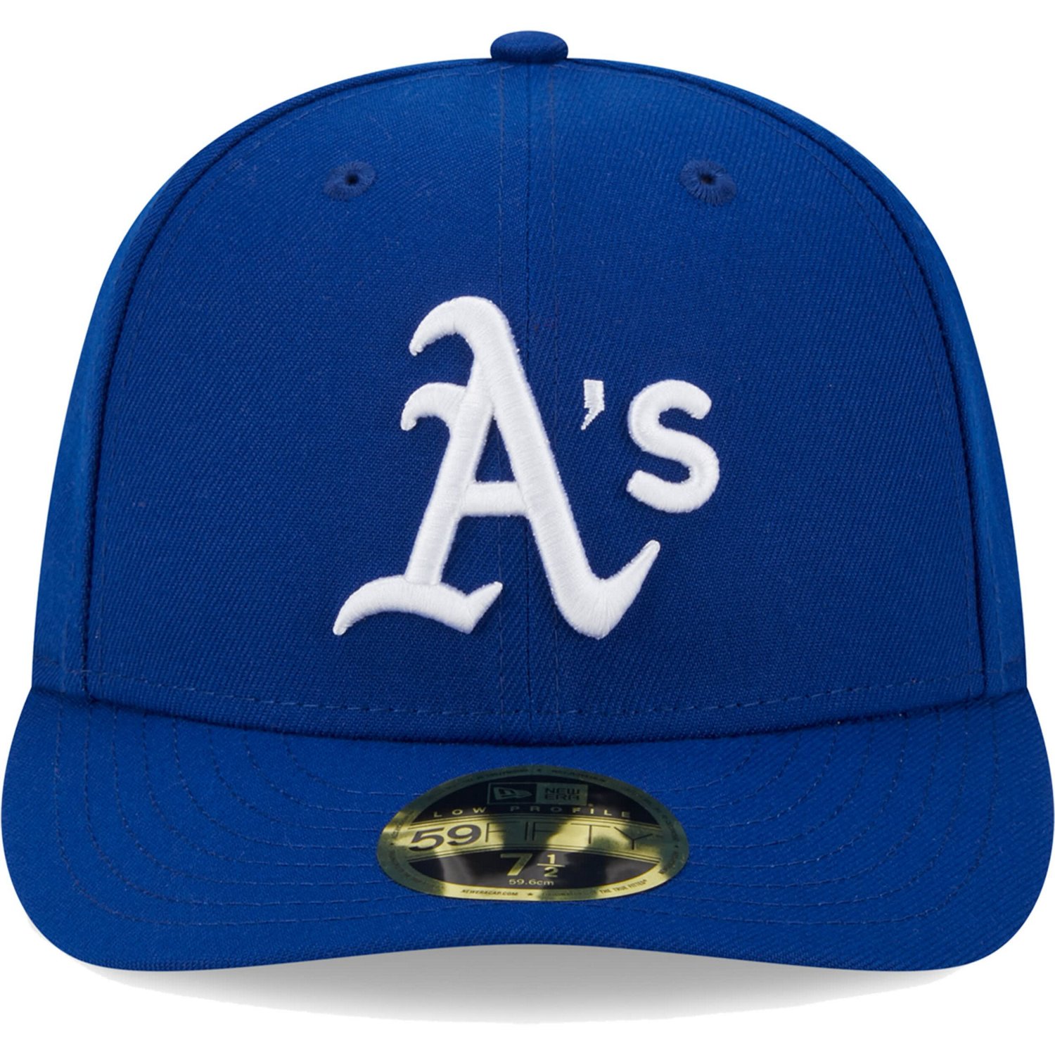 New Era Athletics White Logo Low Profile 59FIFTY Fitted Hat - view number 2