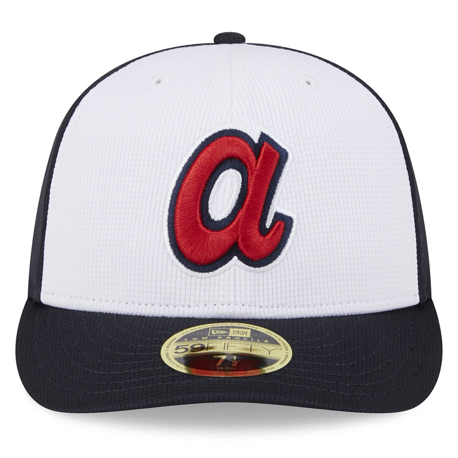 New Era Atlanta Braves 2024 Batting Practice Low Profile 59FIFTY Fitted Hat                                                      - view number 2