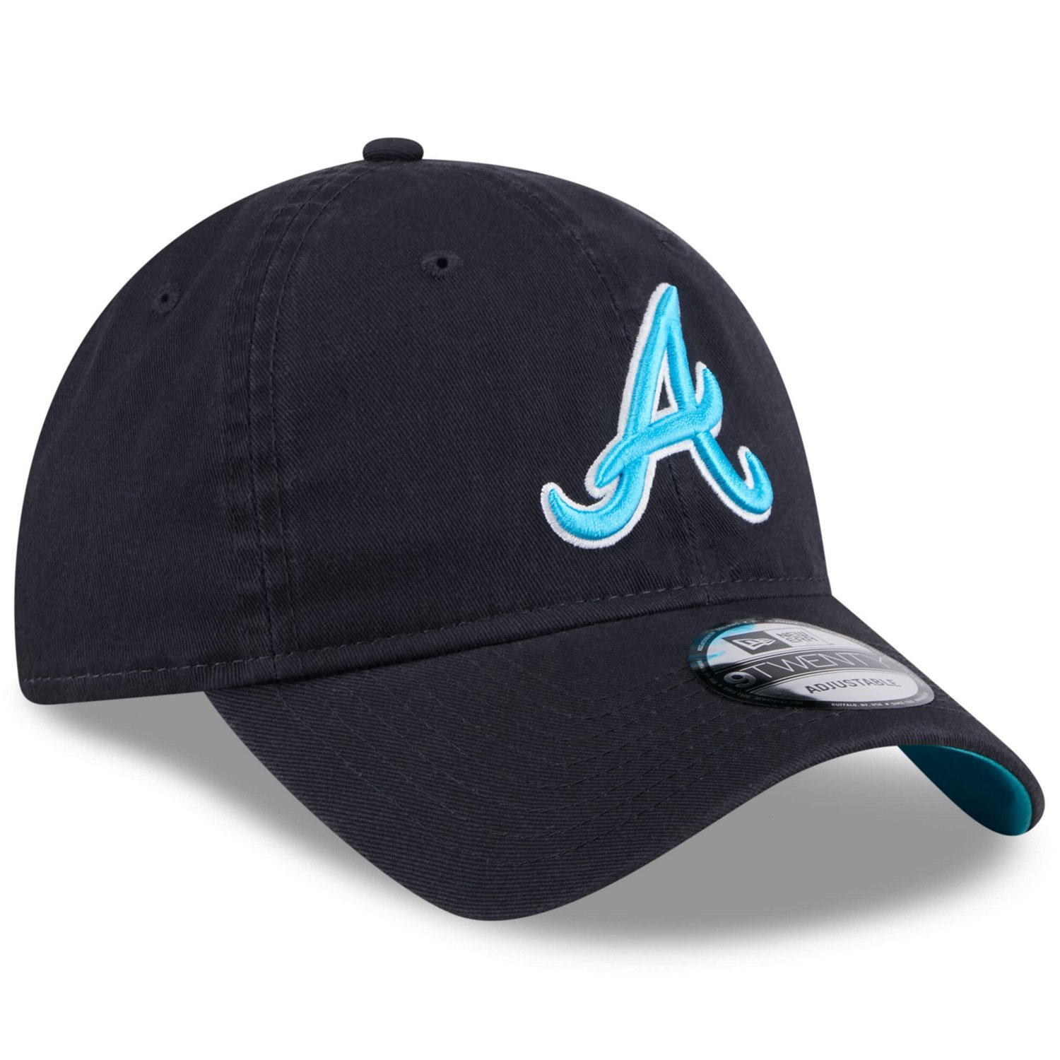 New Era Atlanta Braves 2024 Father's Day 9TWENTY Adjustable Hat - view number 2