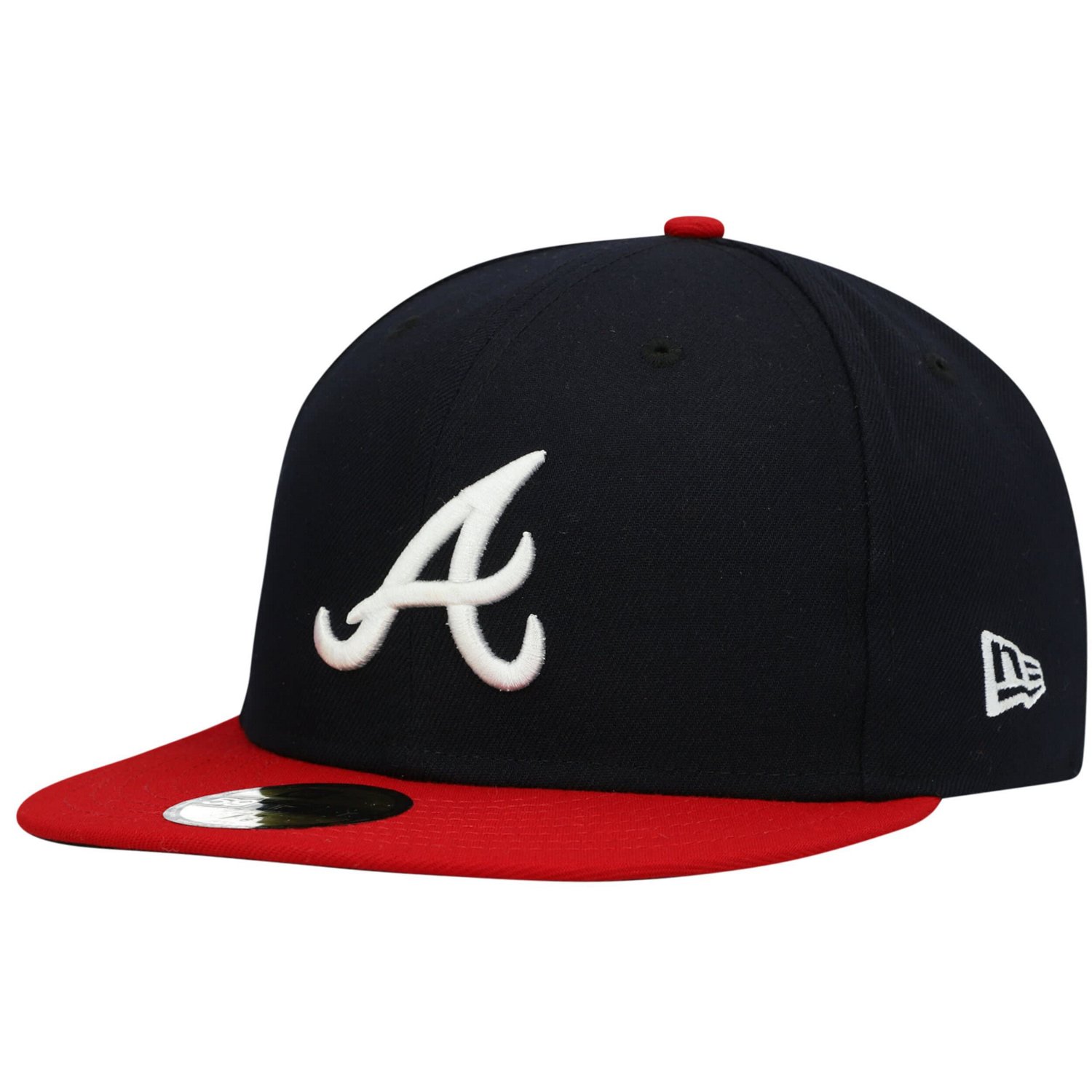 New Era Atlanta Braves 9/11 Memorial Side Patch 59FIFTY Fitted Hat                                                               - view number 3