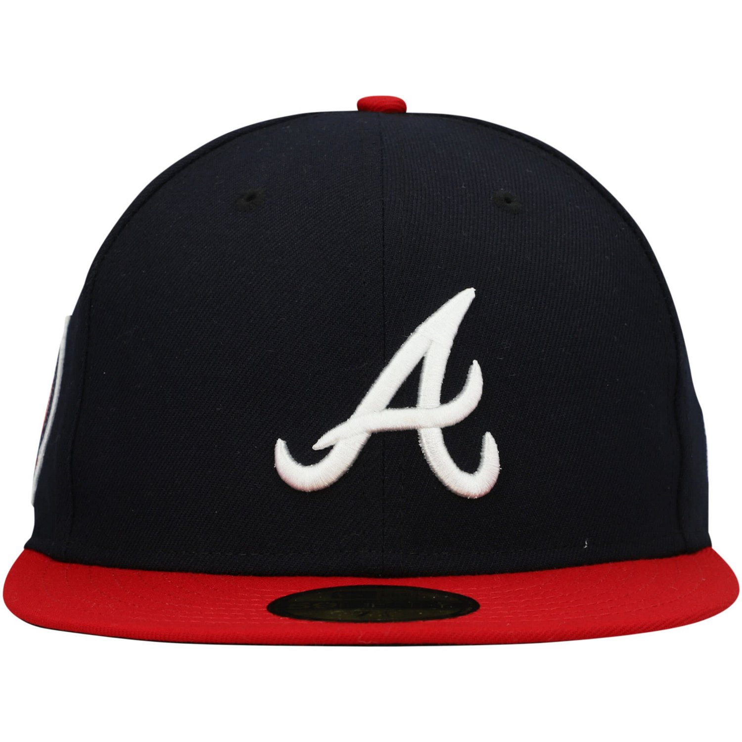 New Era Atlanta Braves 9/11 Memorial Side Patch 59FIFTY Fitted Hat                                                               - view number 2