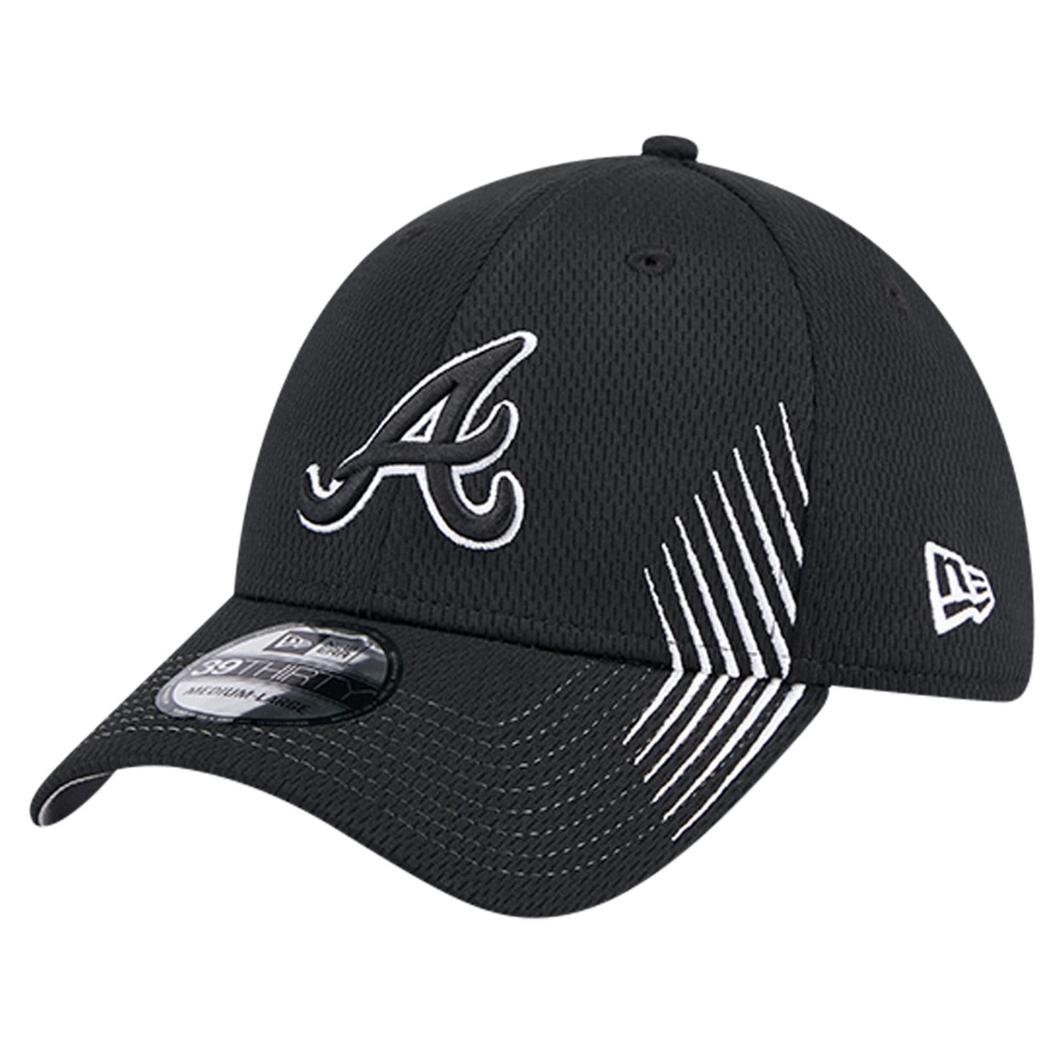 New Era Atlanta Braves Active Dash Mark 39THIRTY Flex Hat
