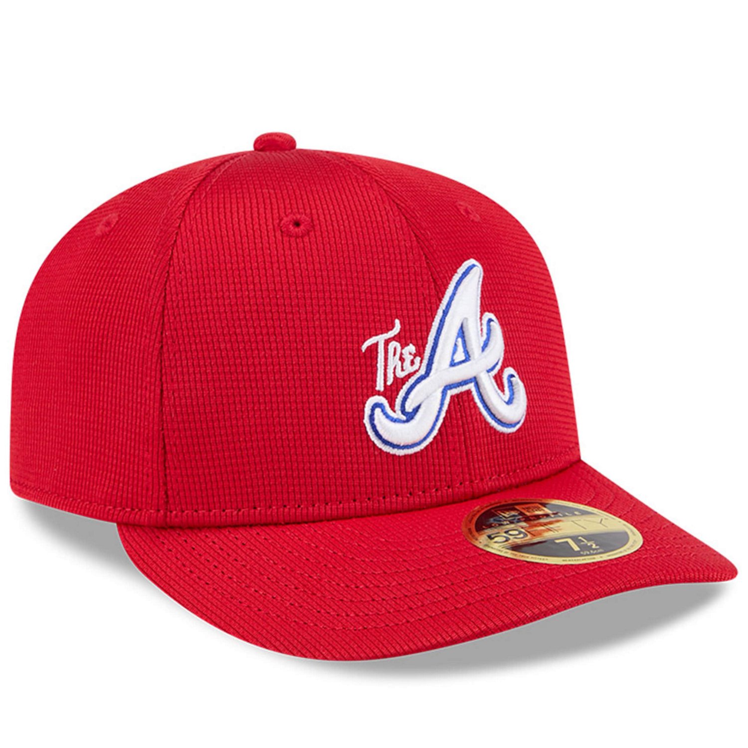 New Era Atlanta Braves City Connect Batting Practice Low Profile 59FIFTY Fitted Hat - view number 3
