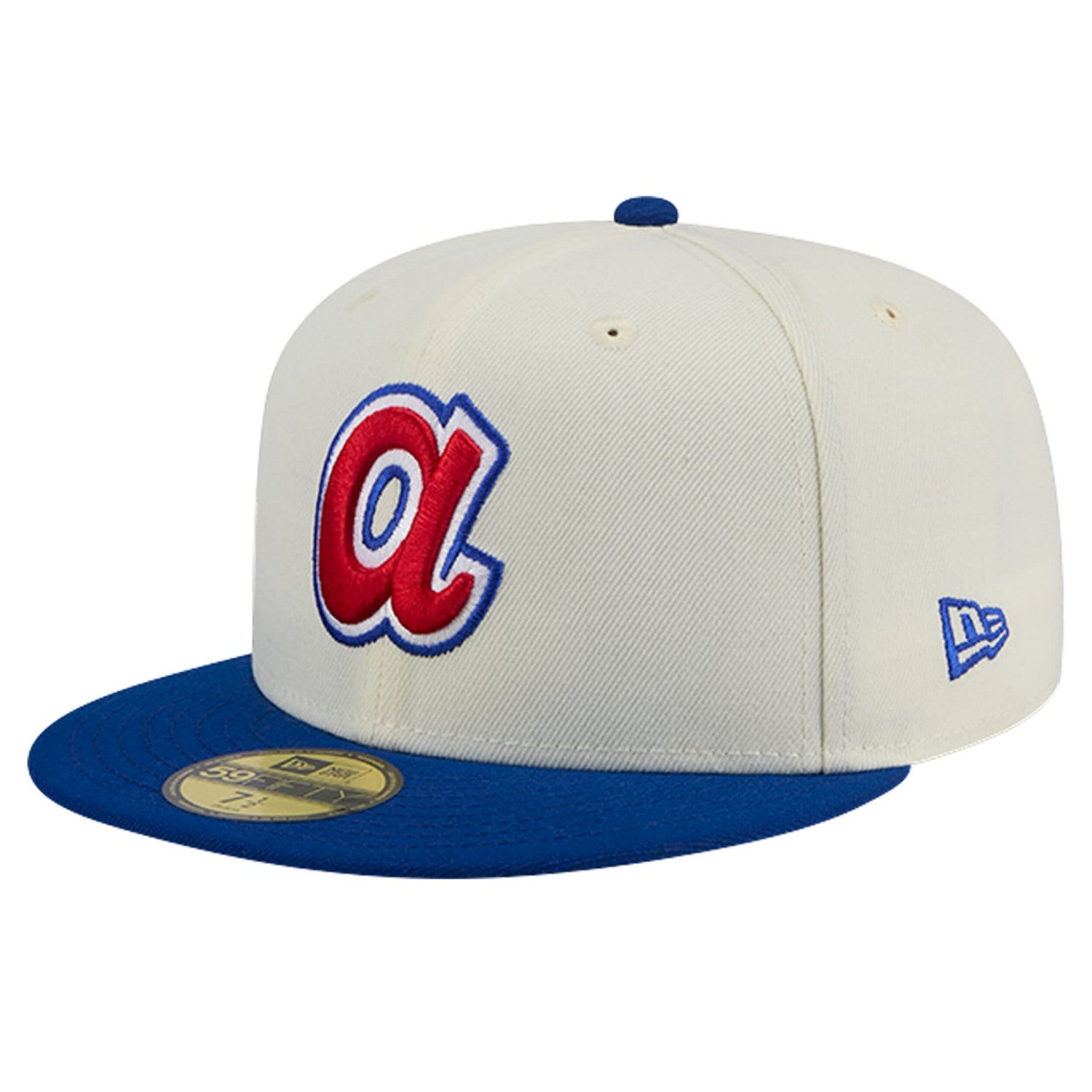 New Era Atlanta Braves Cooperstown Collection Chrome 59FIFTY Fitted Hat